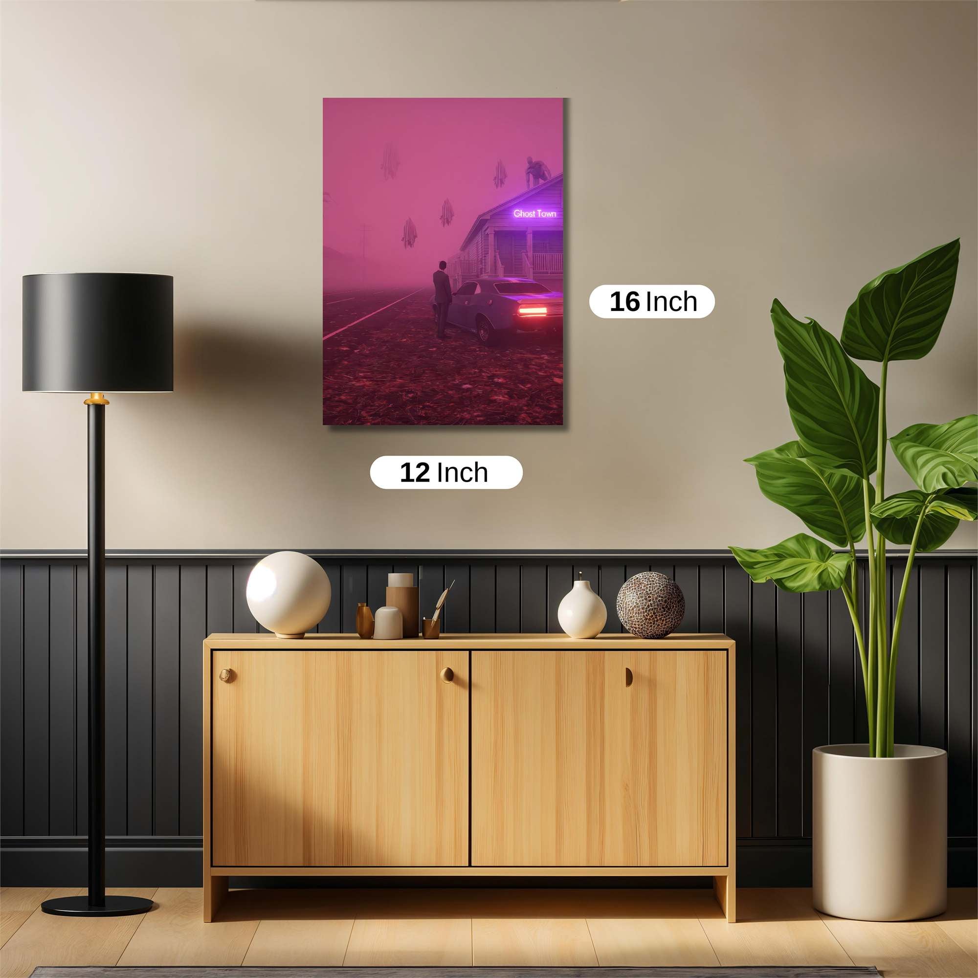 Ghostly Encounter Safe Wall Magnetic / M