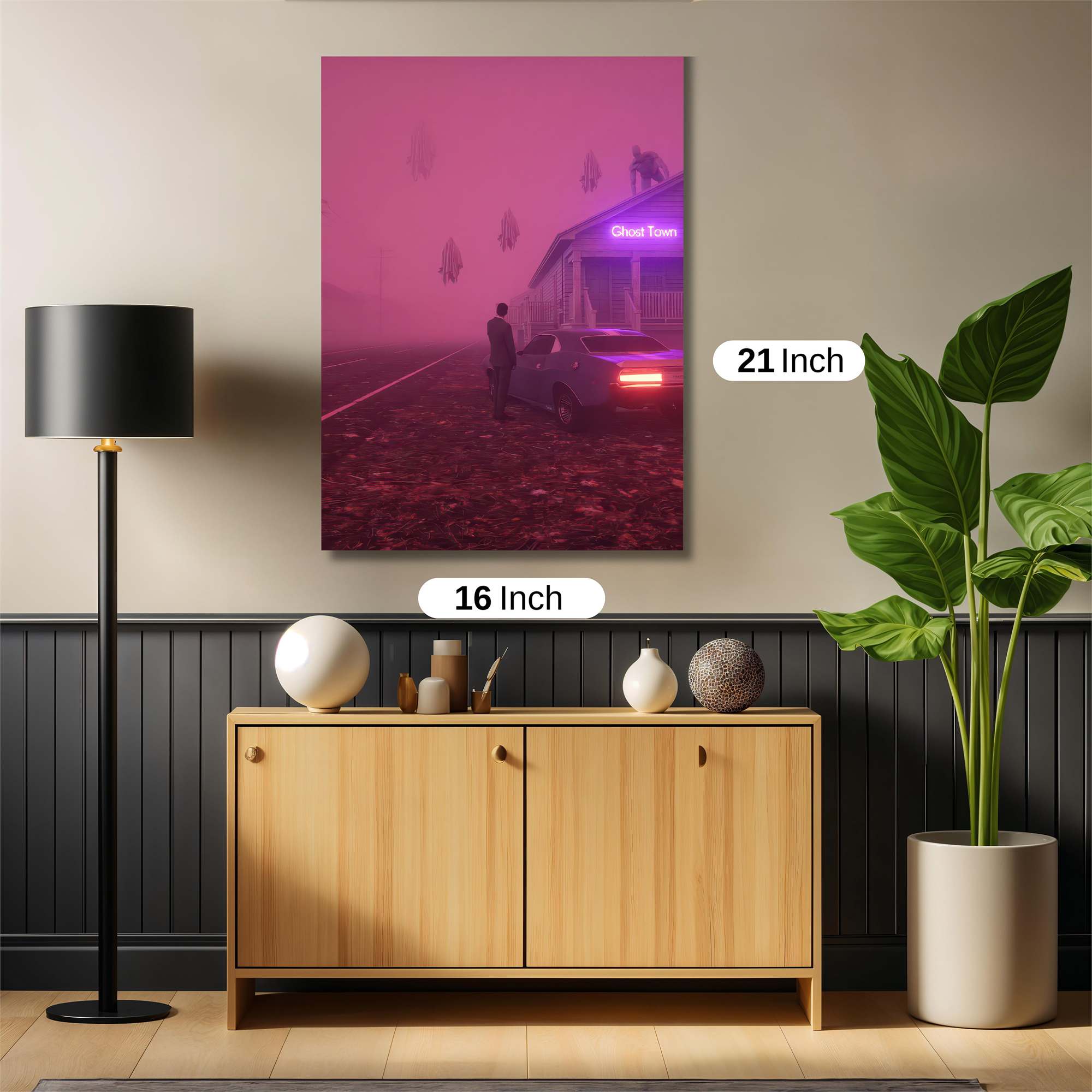Ghostly Encounter Safe Wall Magnetic / M