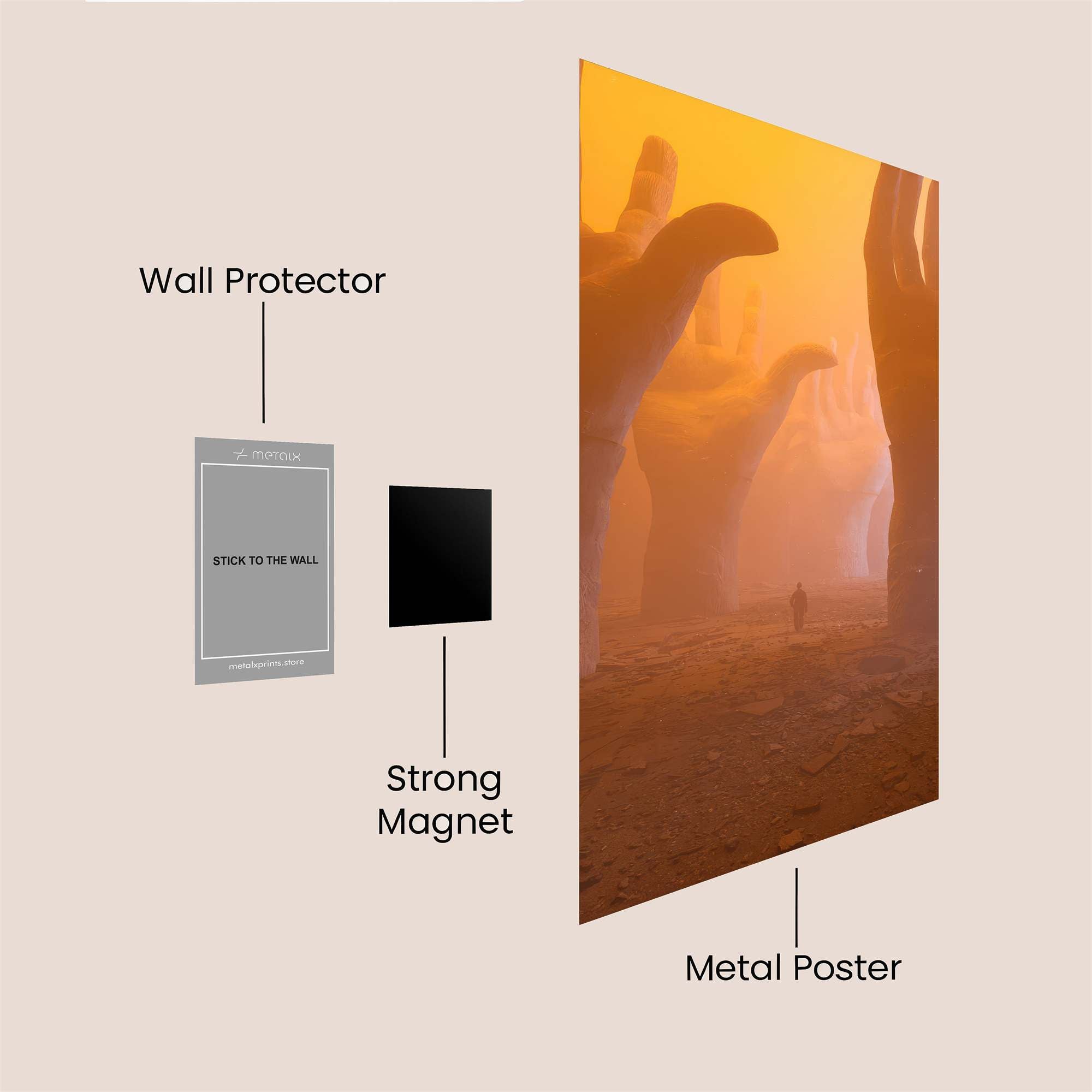 Giant Gloom Safe Wall Magnetic / M