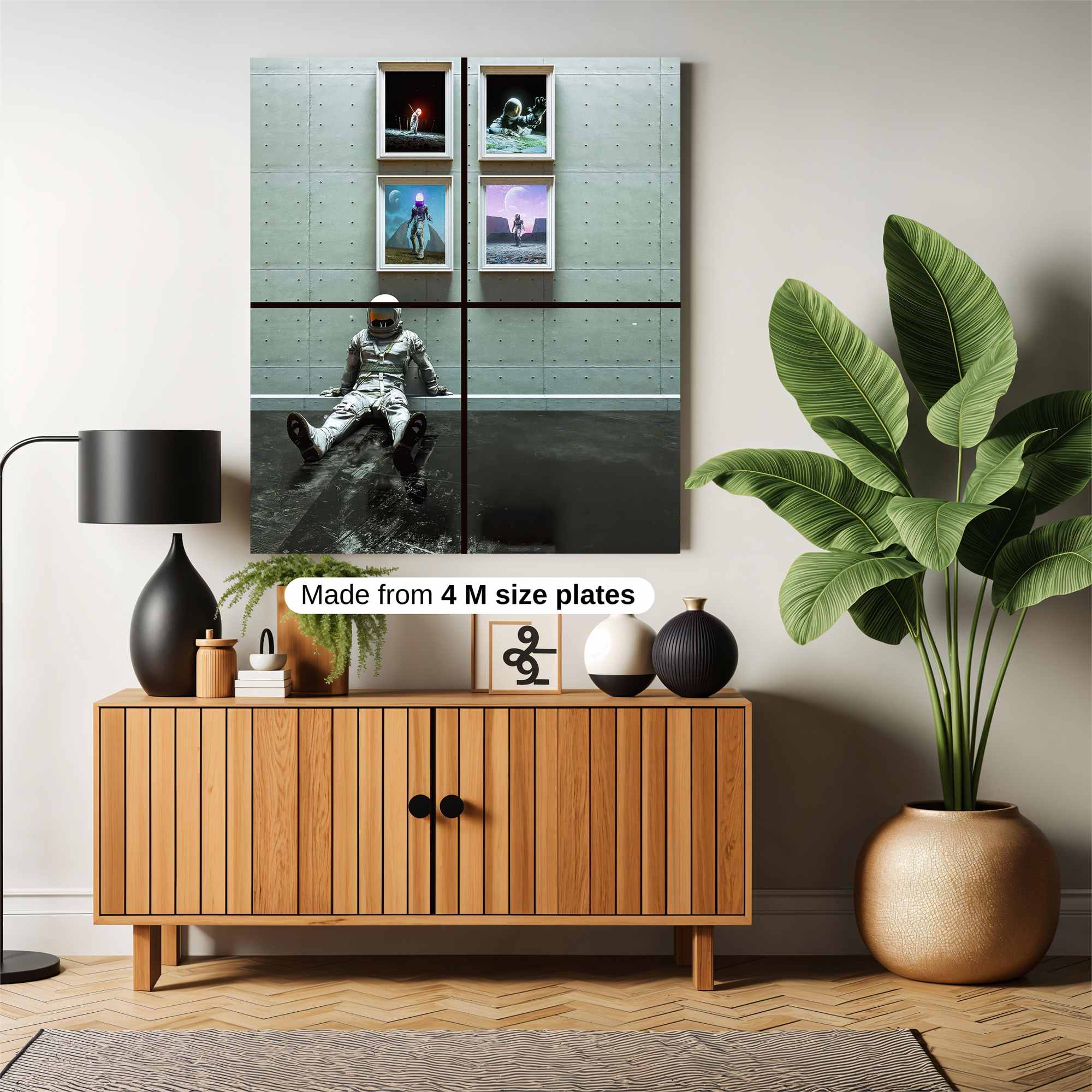 Astronaut Reverie Safe Wall Magnetic / M