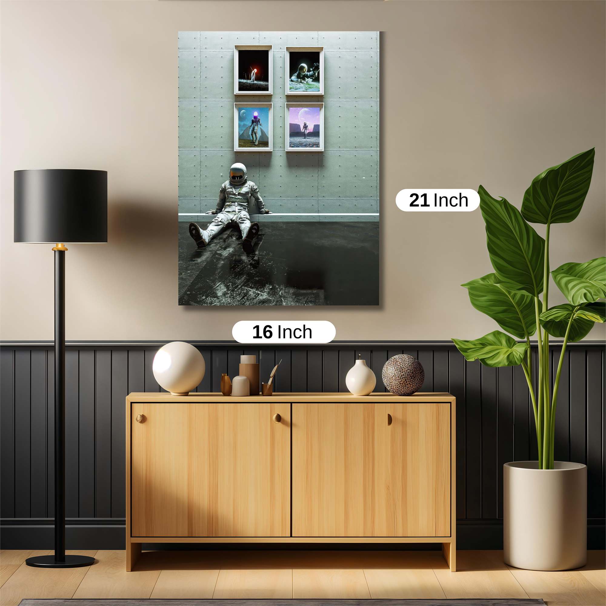 Astronaut Reverie Safe Wall Magnetic / M