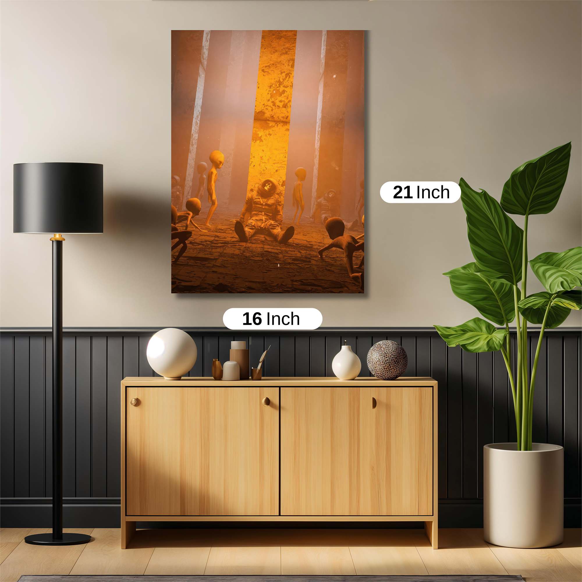 Alien Ritual Safe Wall Magnetic / M