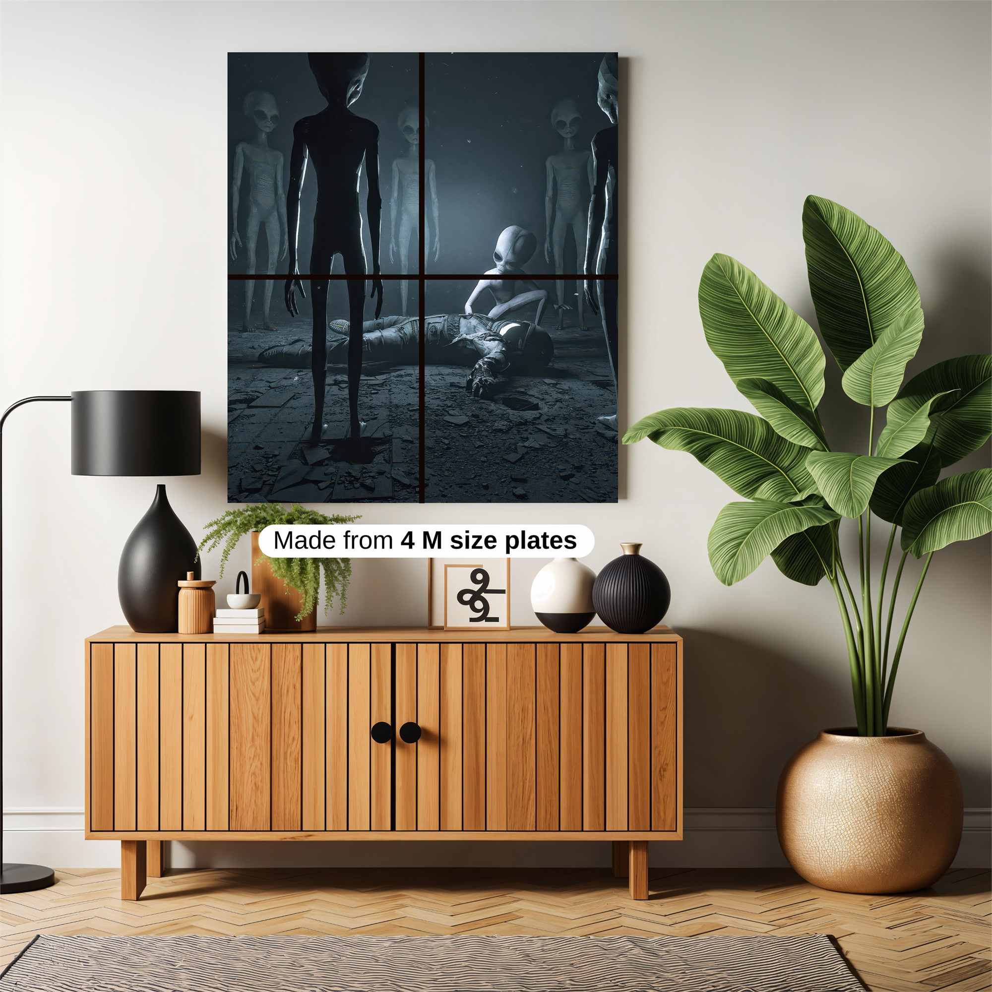 Alien Ceremony Safe Wall Magnetic / M