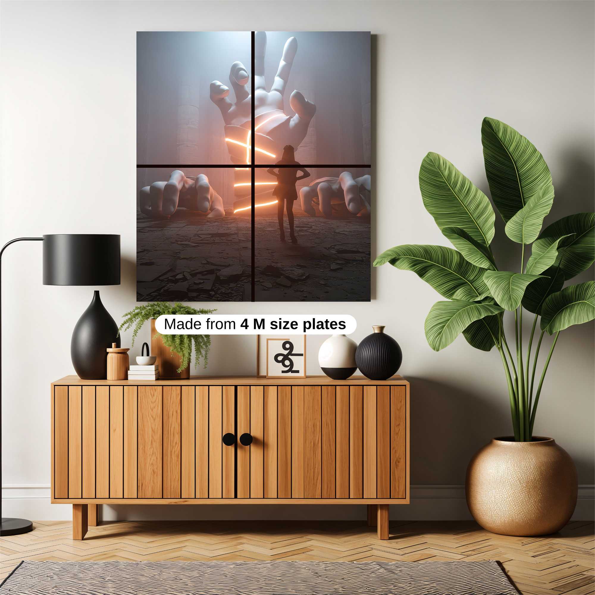 Hand Revelation Safe Wall Magnetic / M