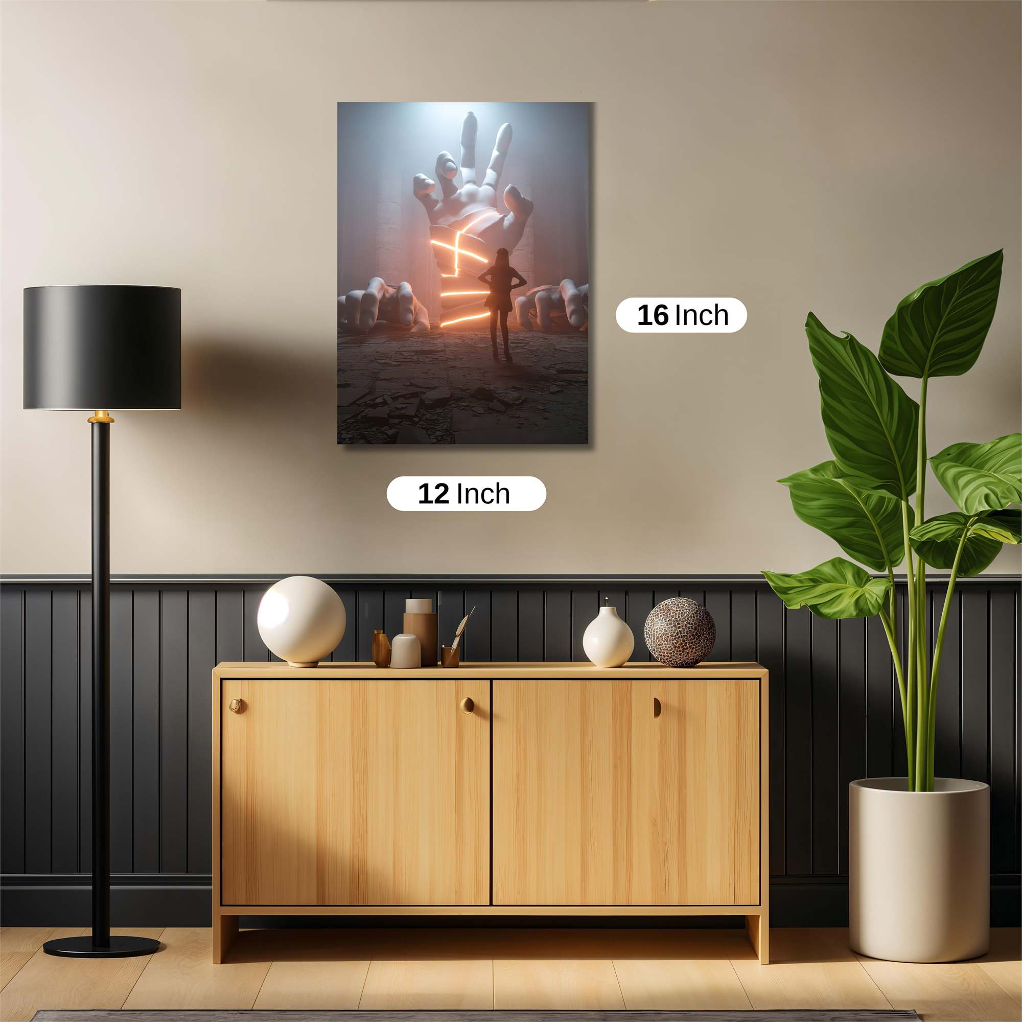 Hand Revelation Safe Wall Magnetic / M