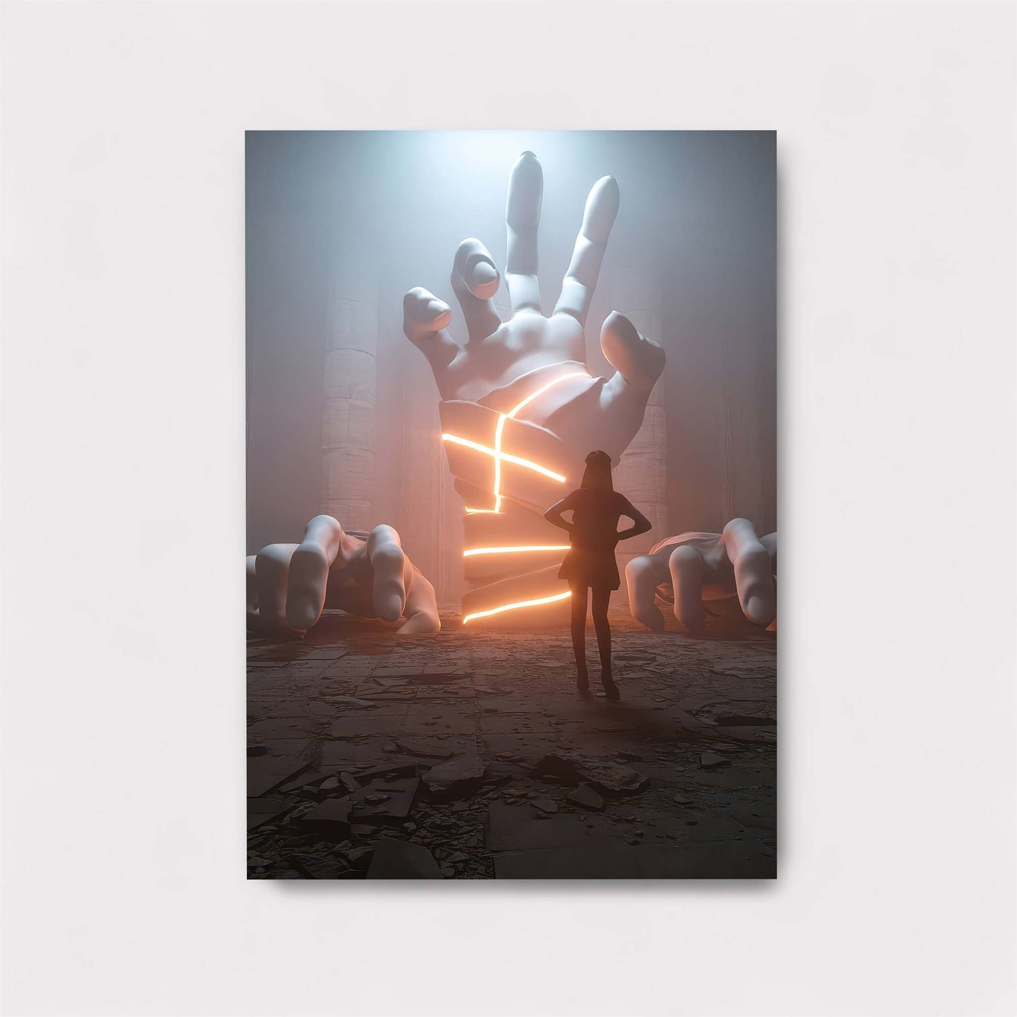 Hand Revelation Safe Wall Magnetic / M