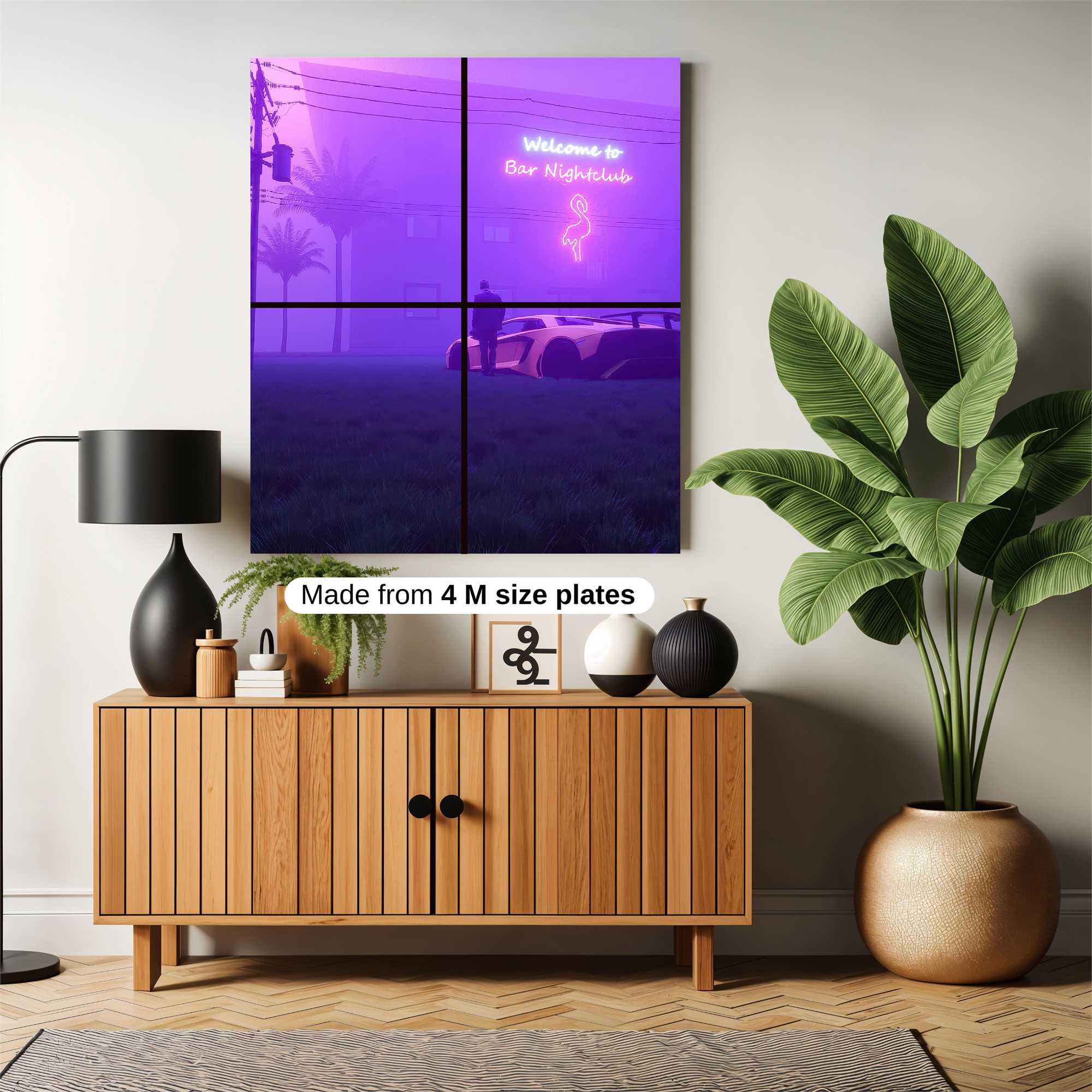 Nightclub Enigma Safe Wall Magnetic / M