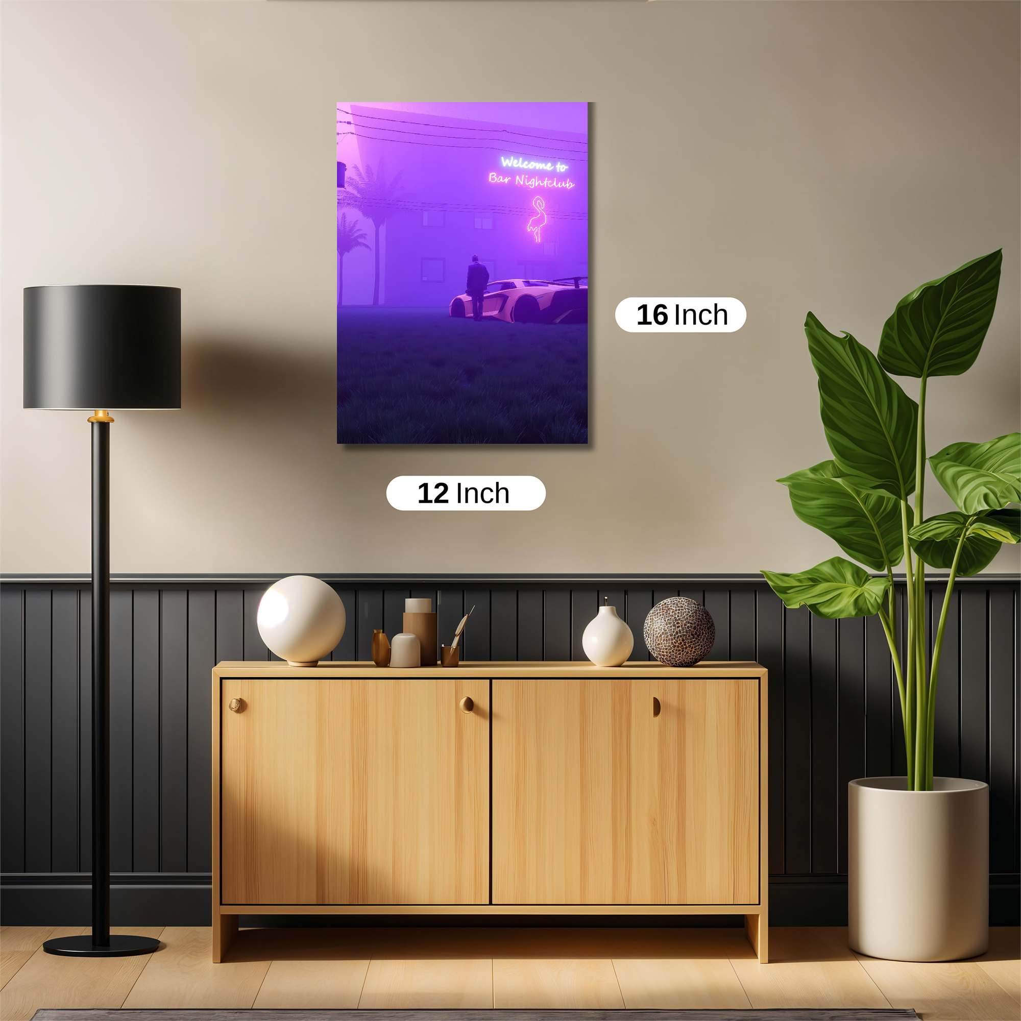 Nightclub Enigma Safe Wall Magnetic / M