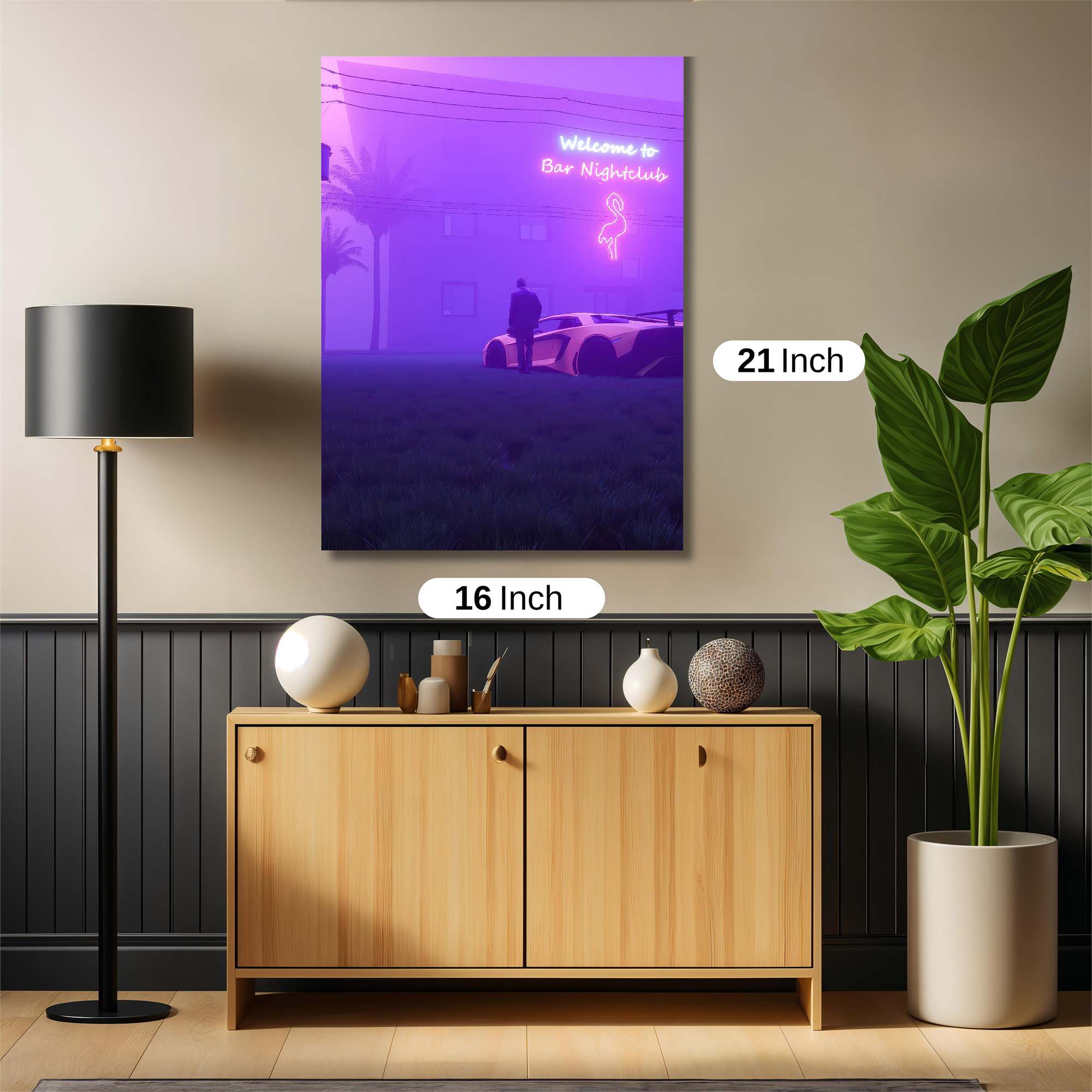 Nightclub Enigma Safe Wall Magnetic / M