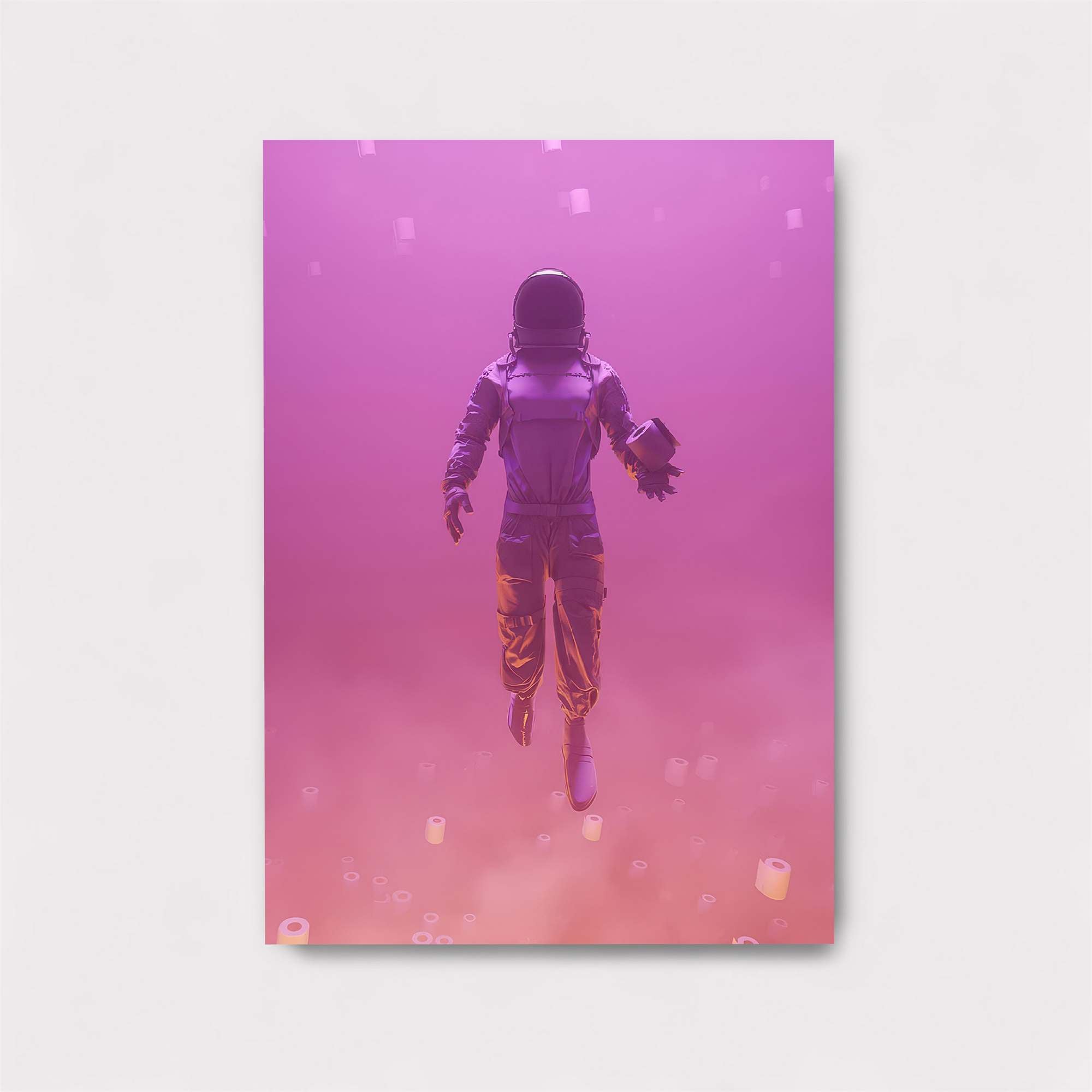 Astronaut Dreaming Safe Wall Magnetic / M