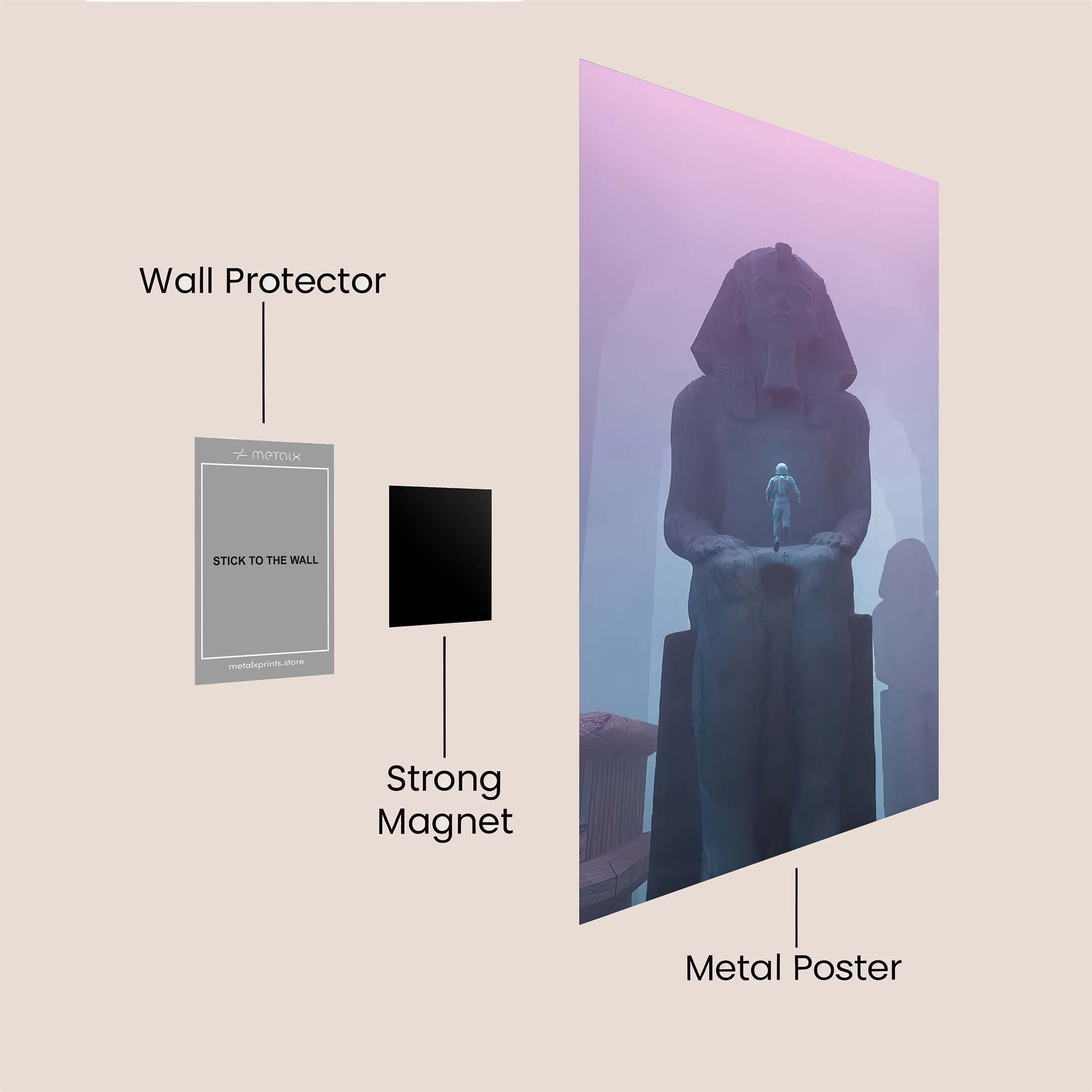 Anubis Serene Safe Wall Magnetic / M