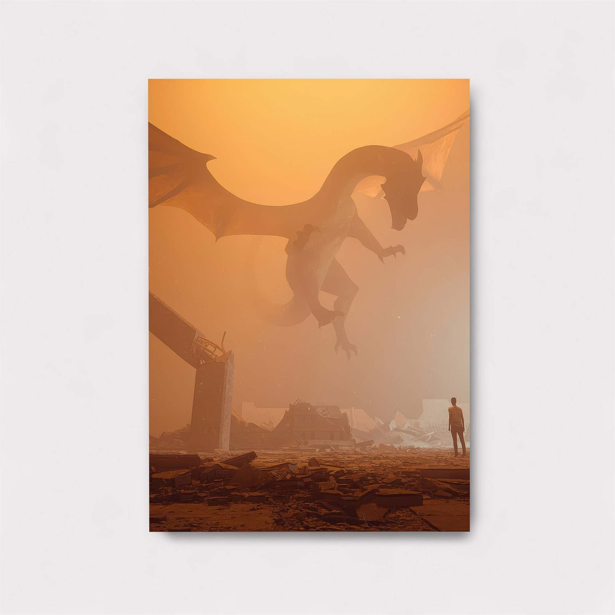 Dragon Apocalyptic Safe Wall Magnetic / M