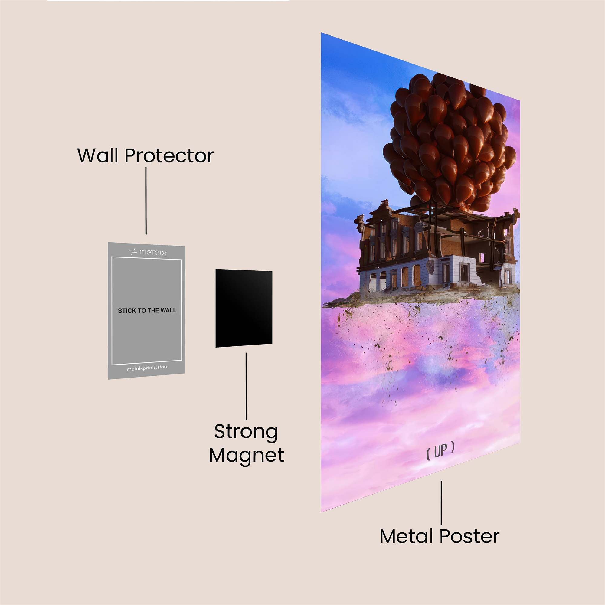House Ascension Safe Wall Magnetic / M