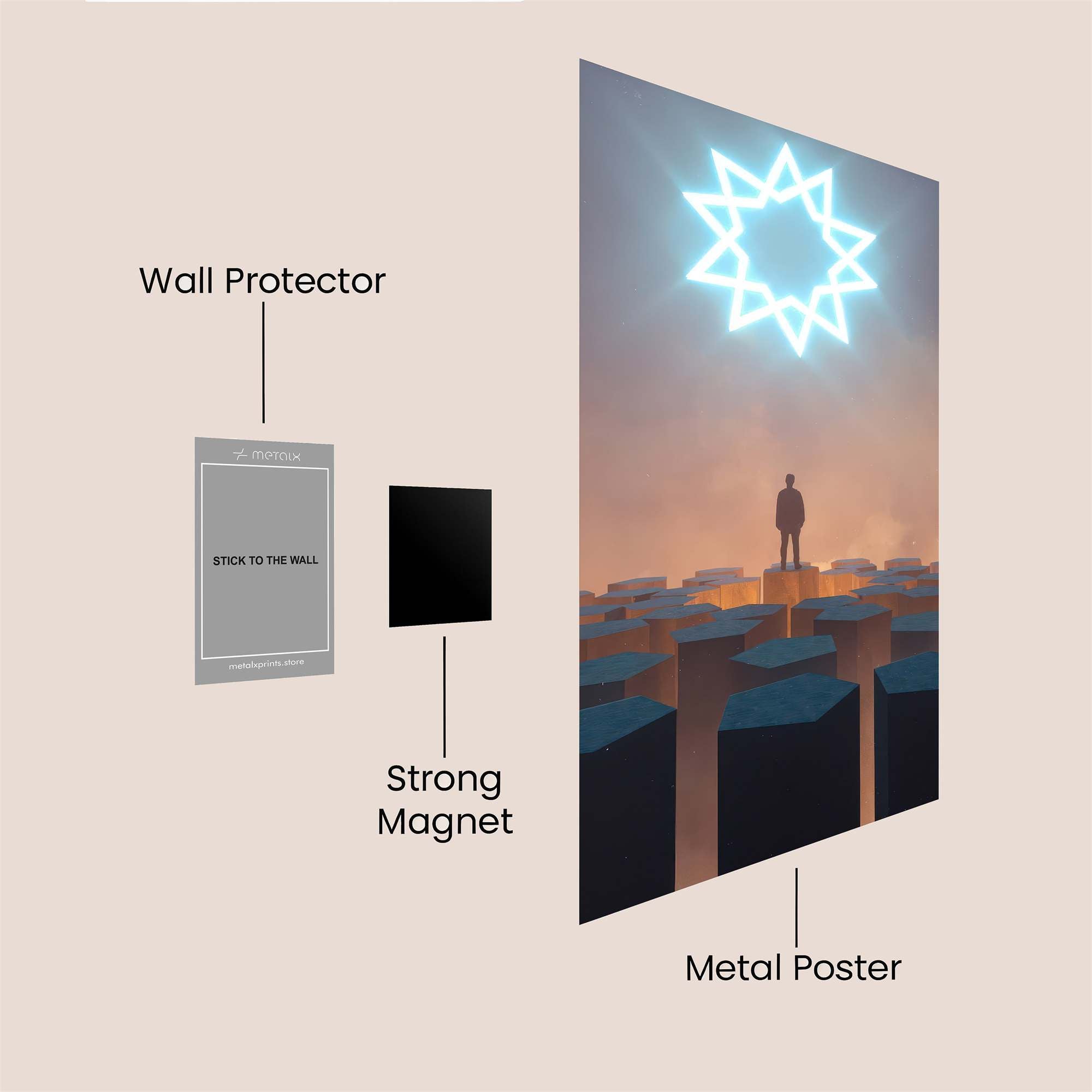 Beacon Serenity Safe Wall Magnetic / M