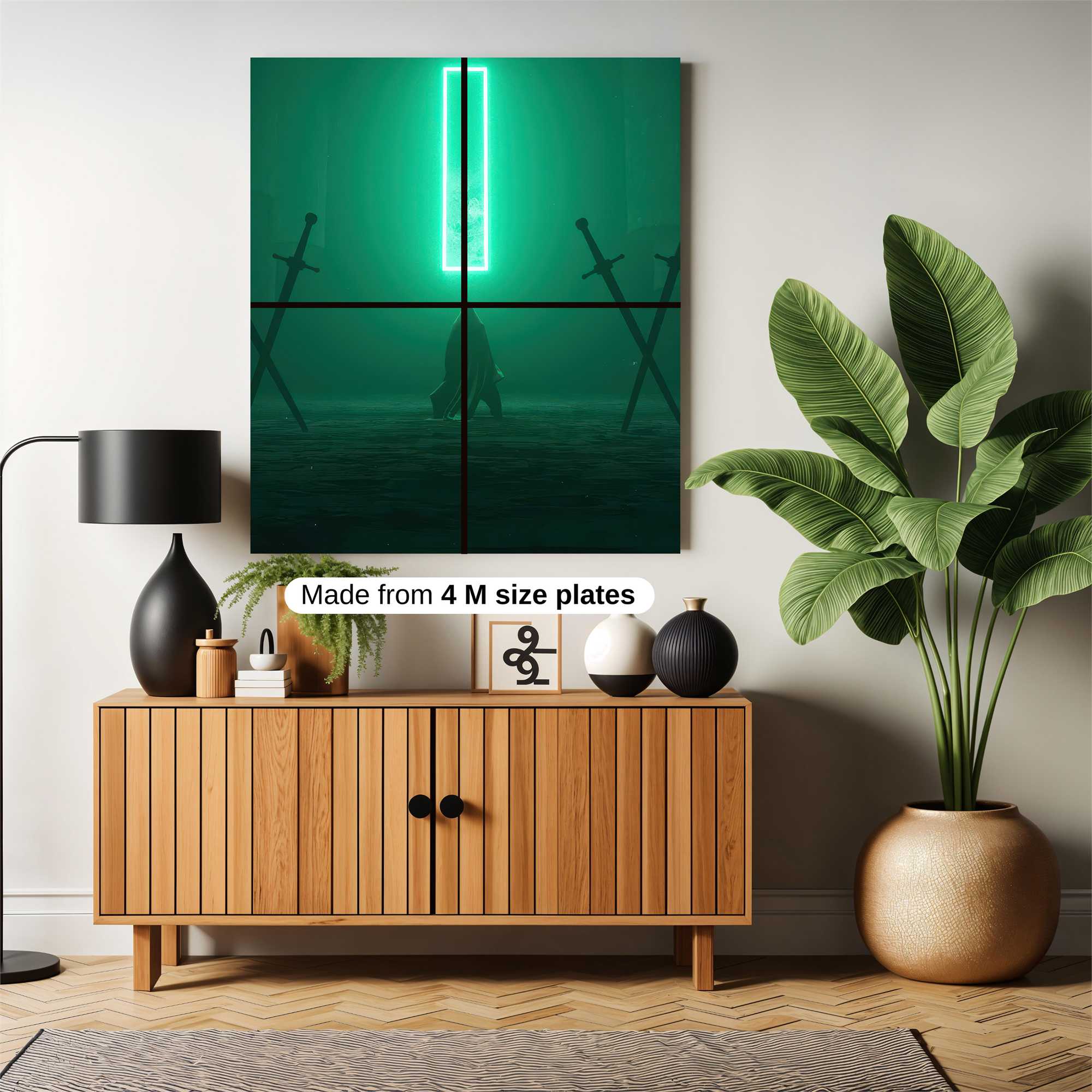 Neon Solitude Safe Wall Magnetic / M