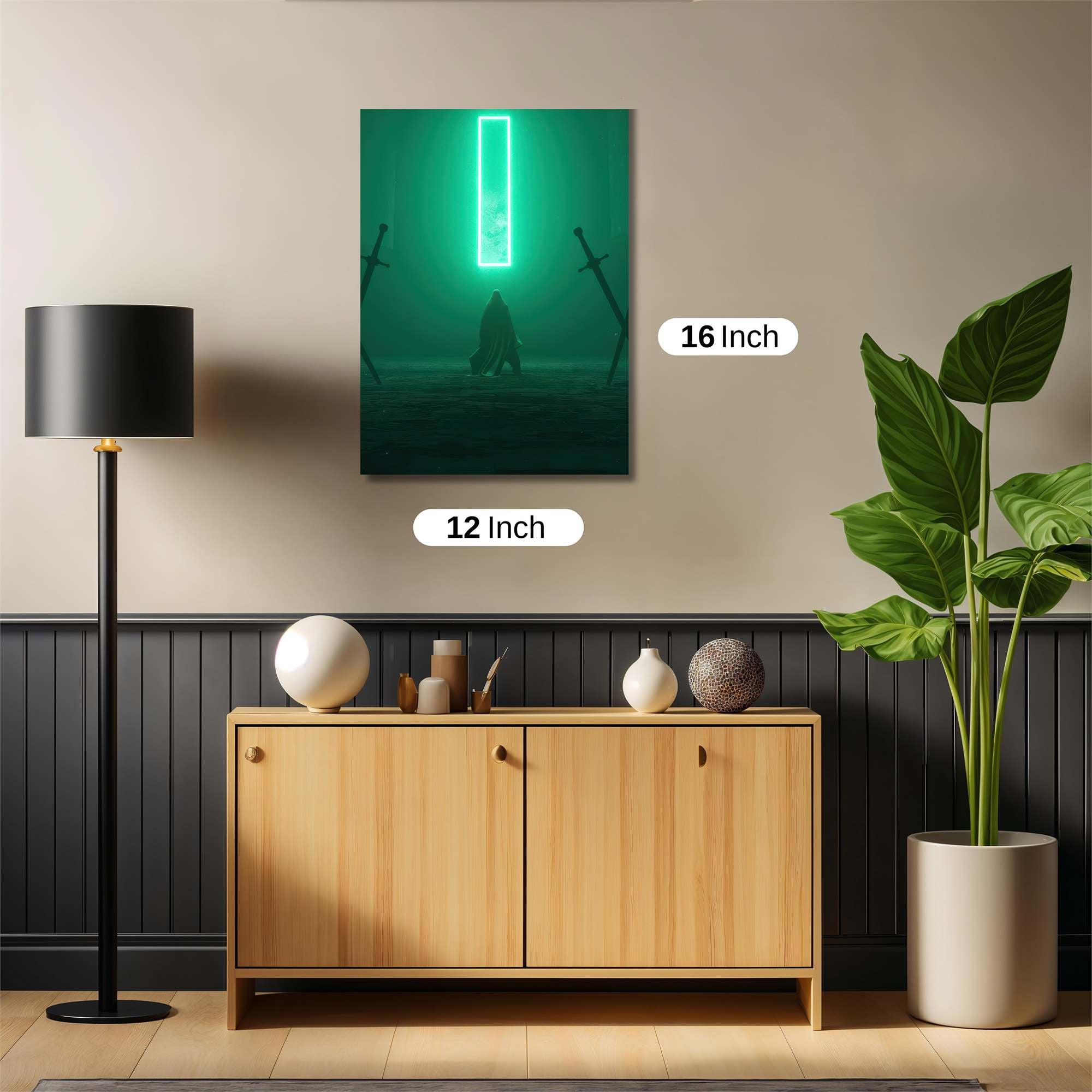 Neon Solitude Safe Wall Magnetic / M