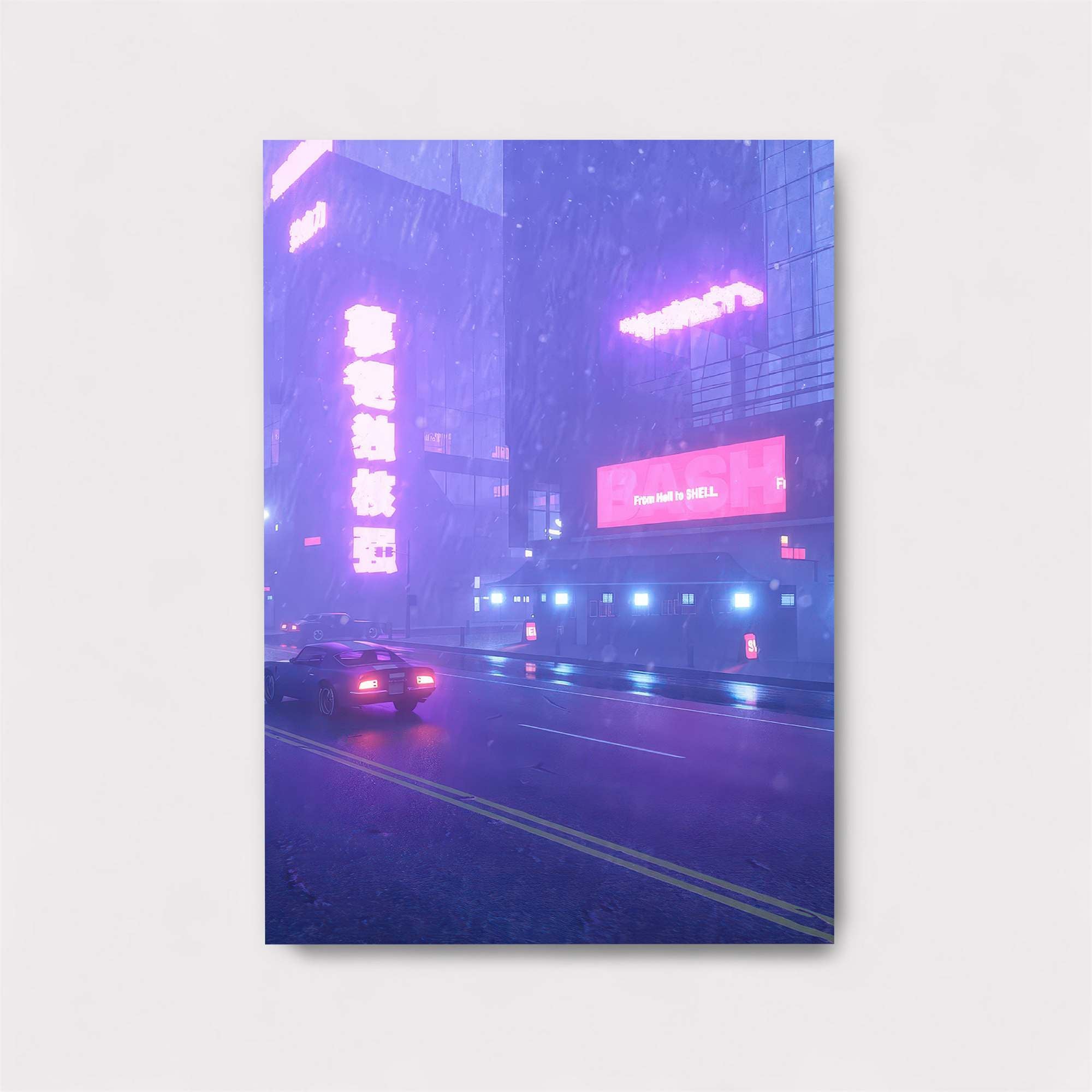 Neon Solitude Safe Wall Magnetic / M