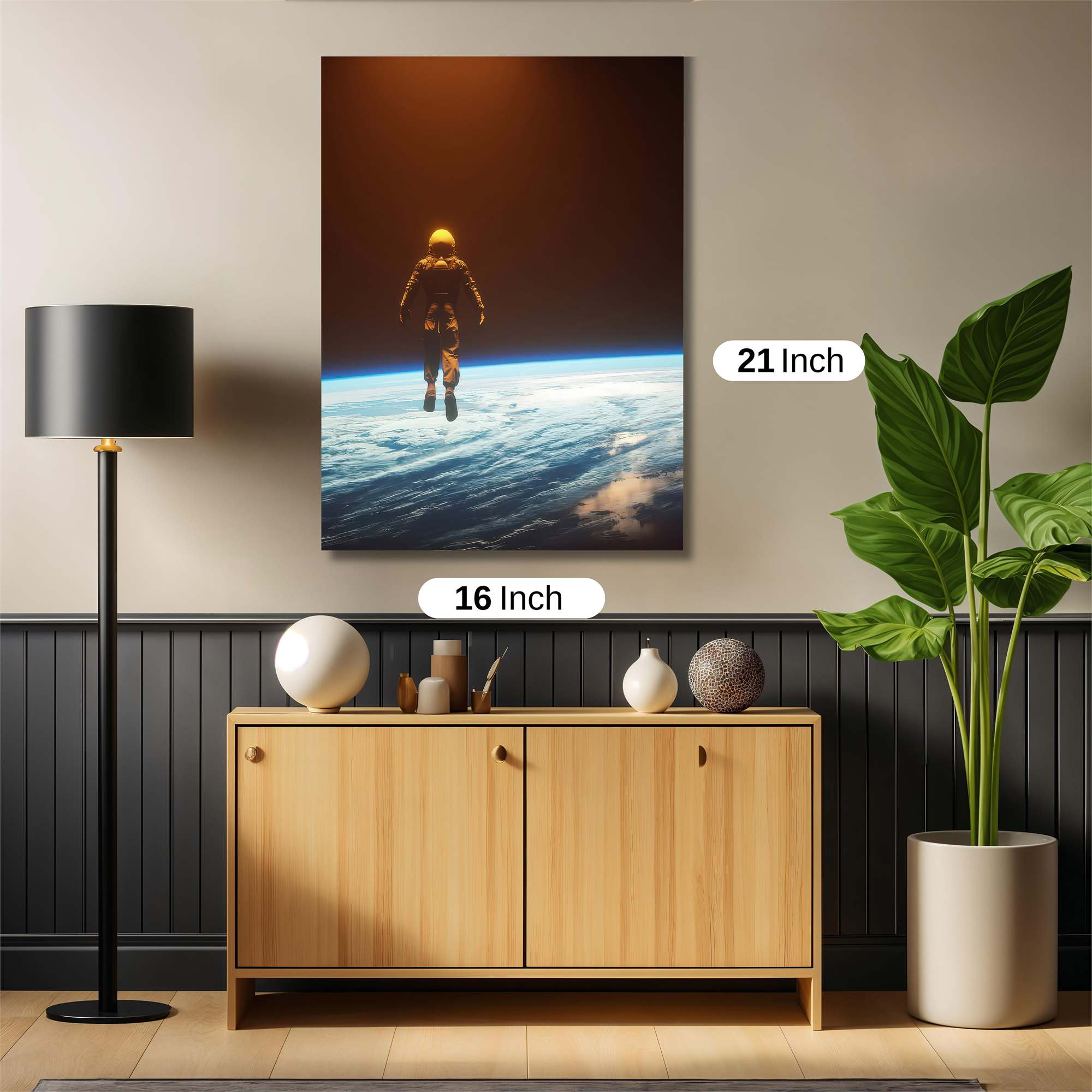 Astronaut Serenity Safe Wall Magnetic / M