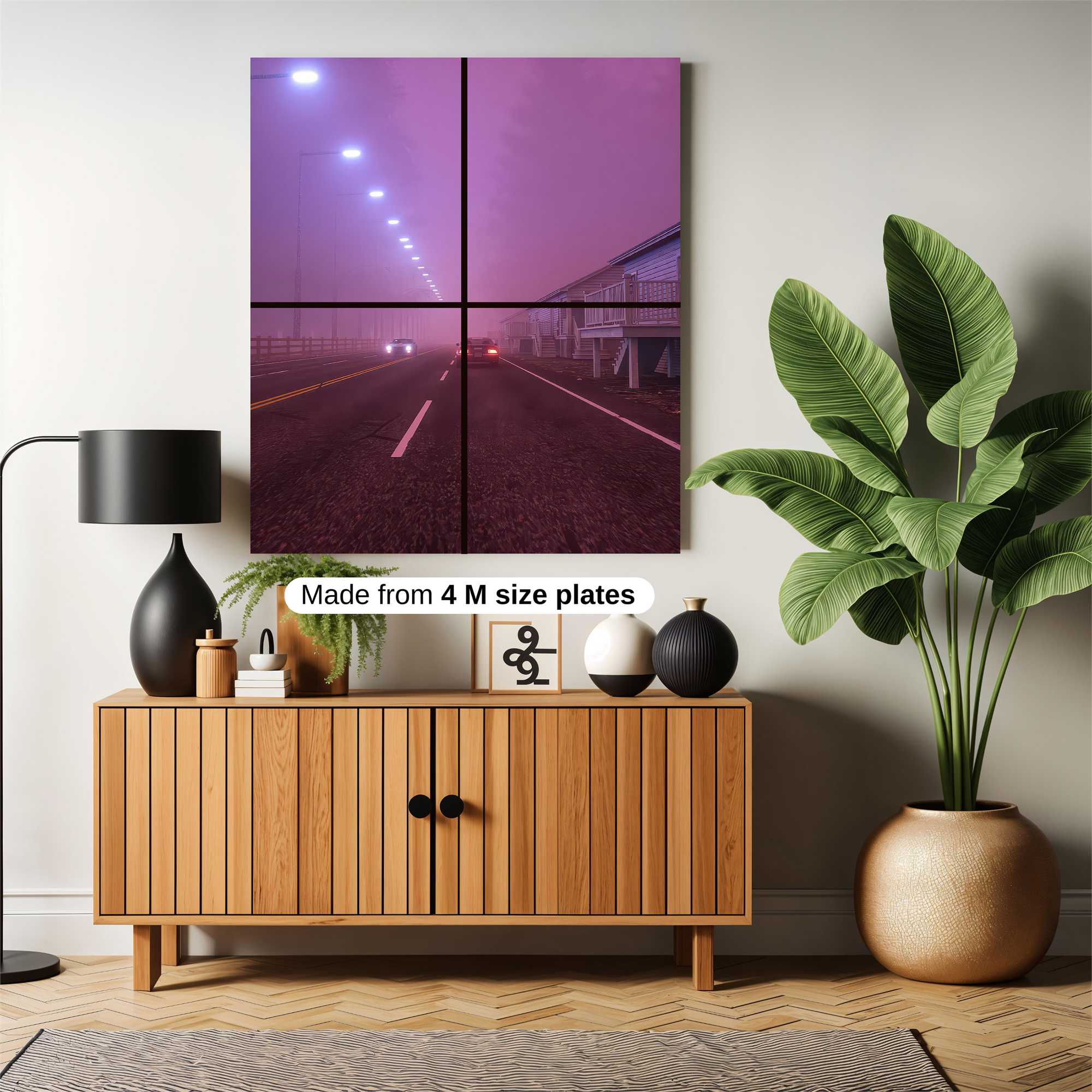 Foggy Journey Safe Wall Magnetic / M