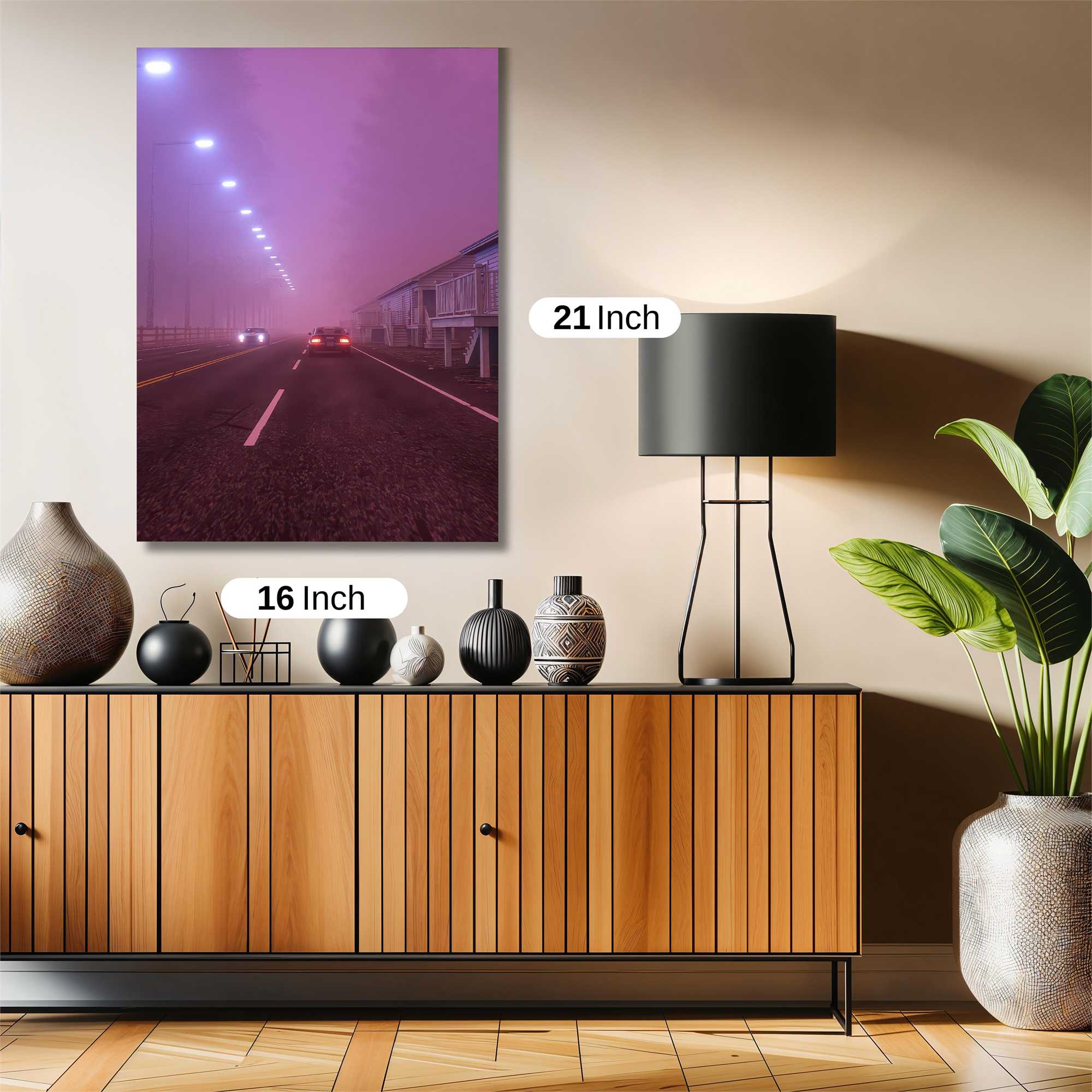 Foggy Journey Safe Wall Magnetic / M