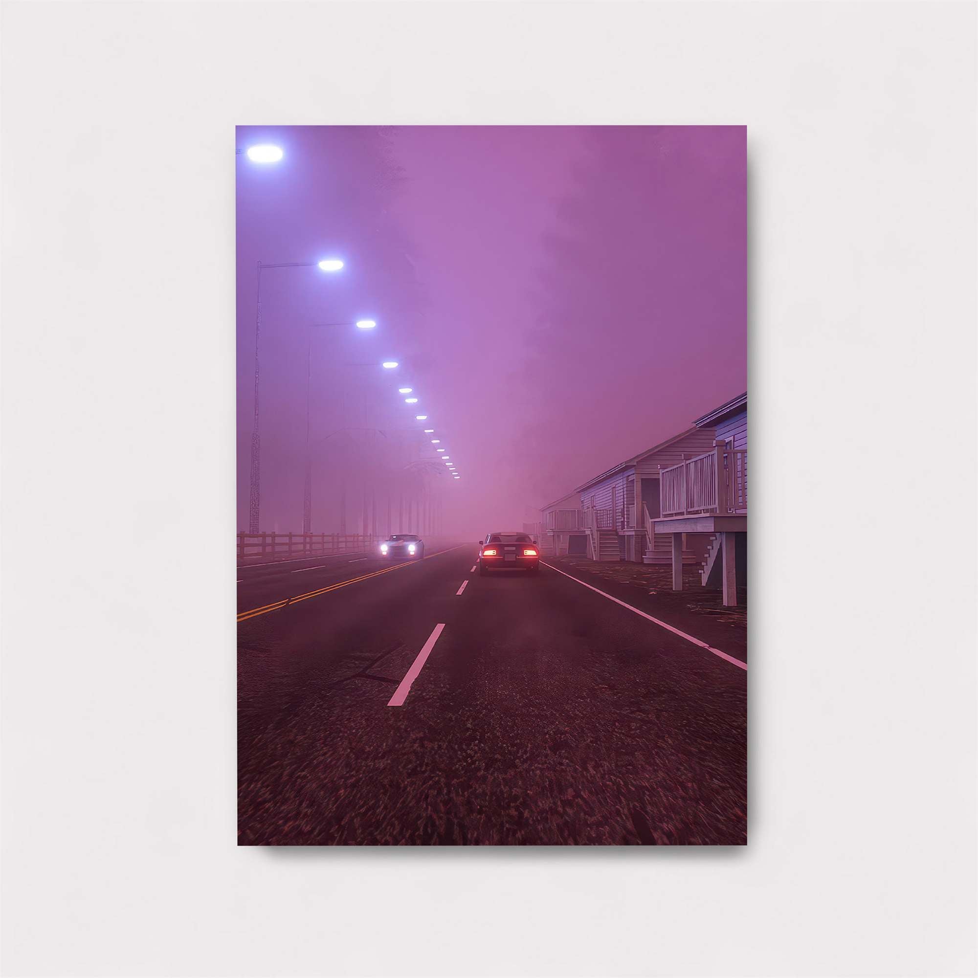 Foggy Journey Safe Wall Magnetic / M