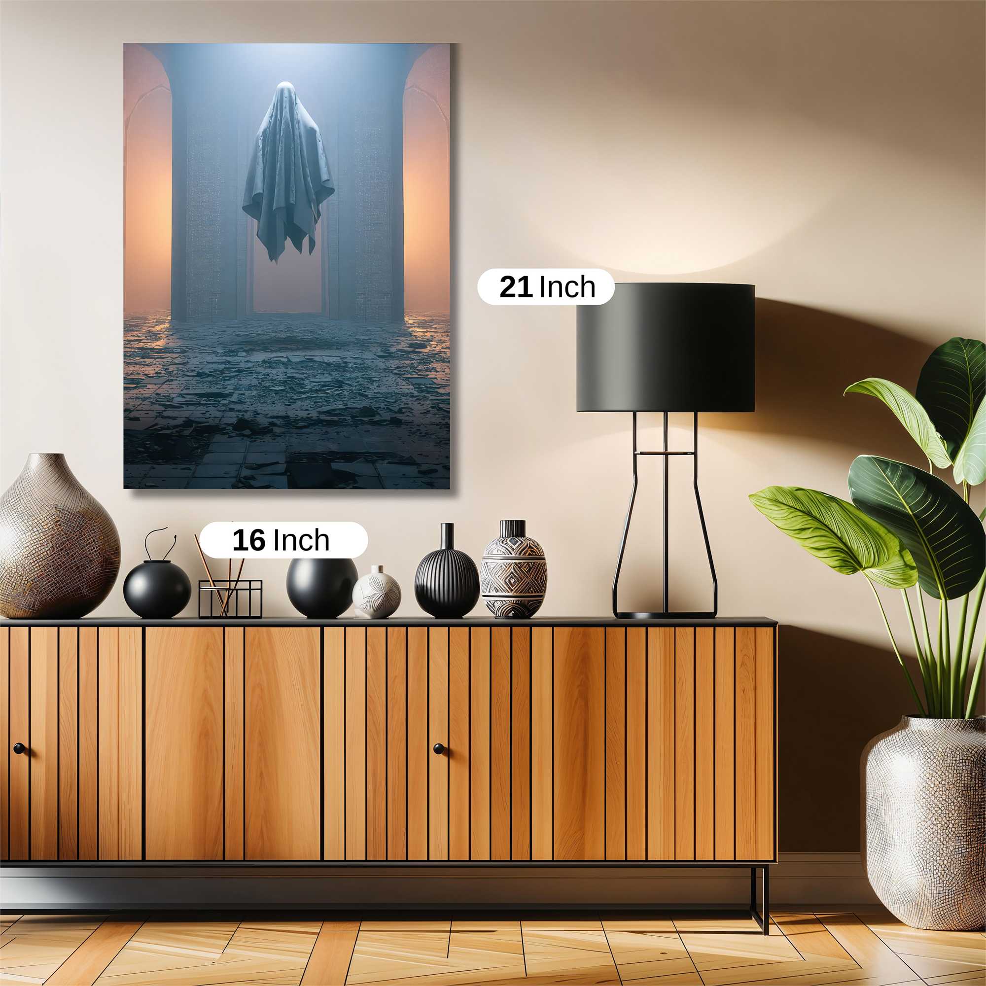 Ghostly Serenity Safe Wall Magnetic / M