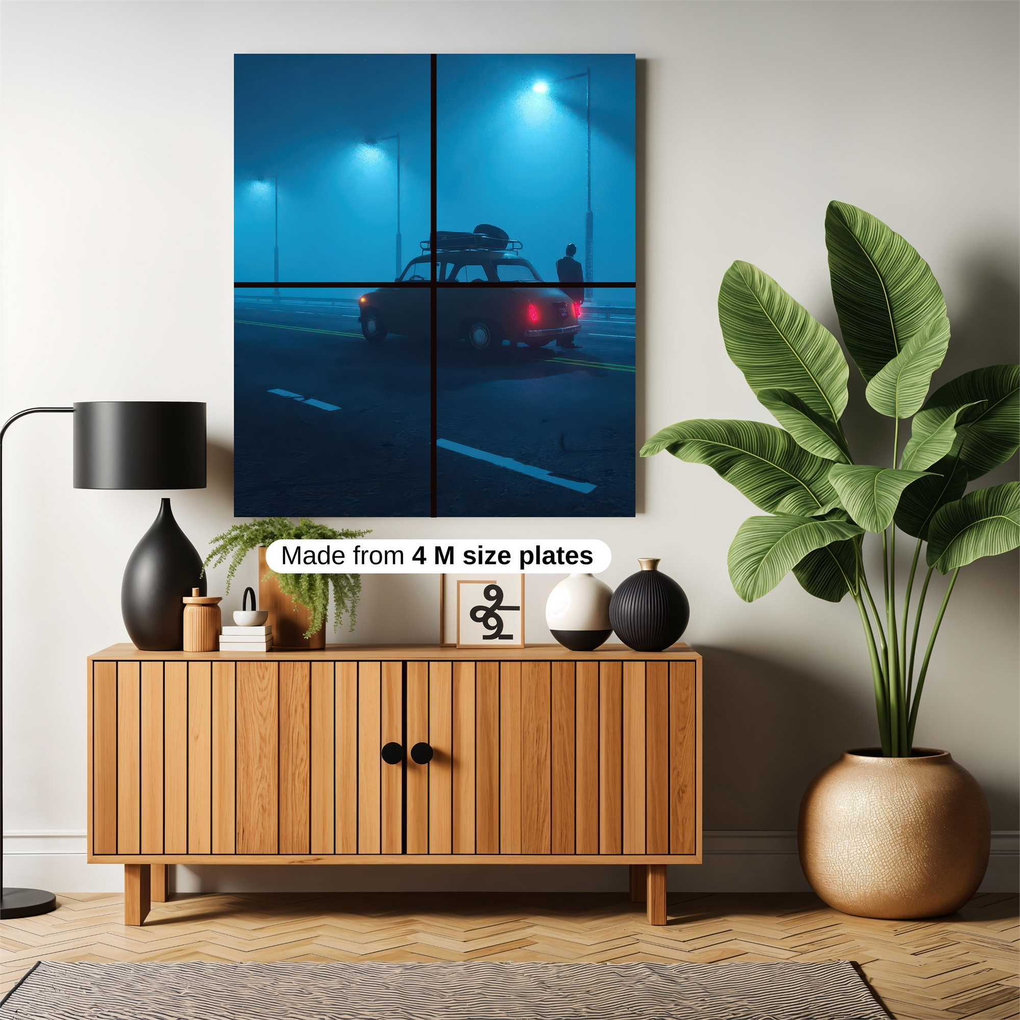 Fiat Foggy Safe Wall Magnetic / M