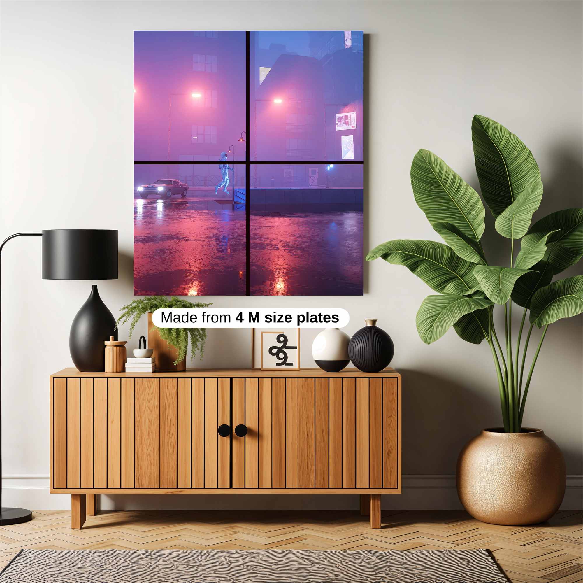 Neon Leap Safe Wall Magnetic / M