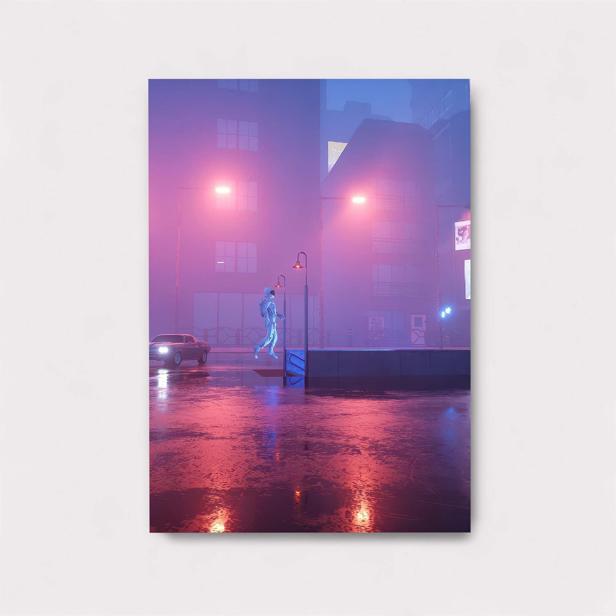 Neon Leap Safe Wall Magnetic / M