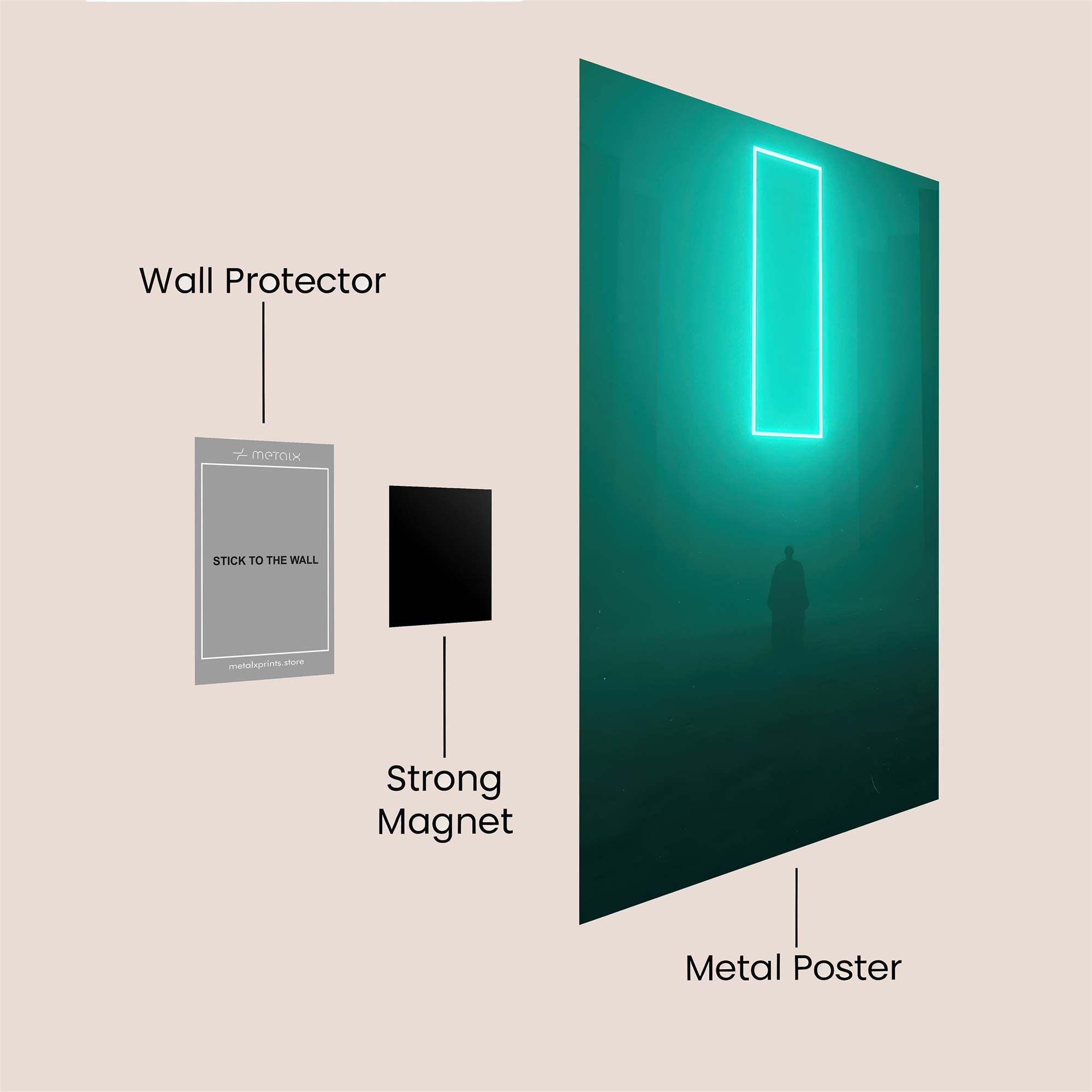 Portal Enigma Safe Wall Magnetic / M