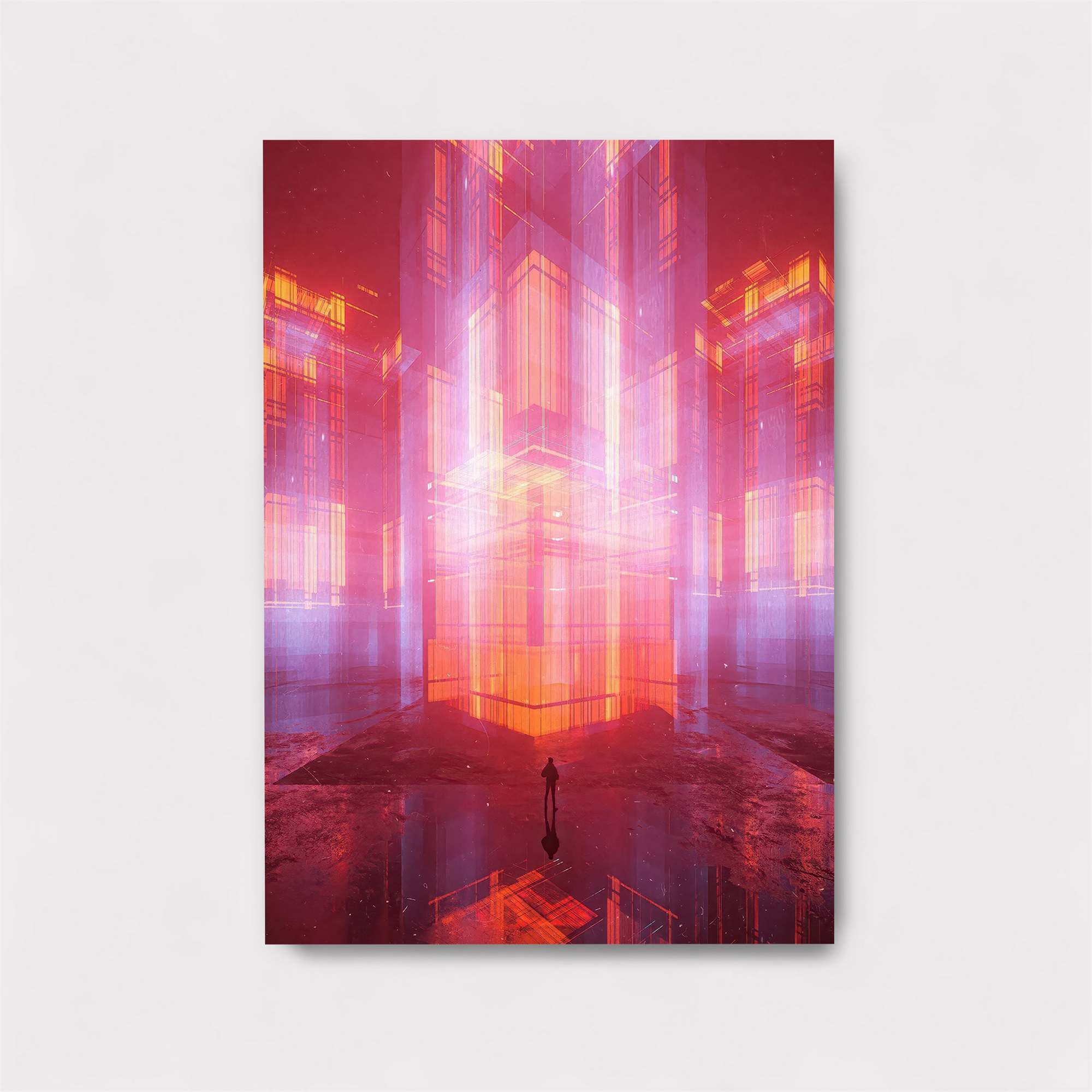 Neon Serenity Safe Wall Magnetic / M