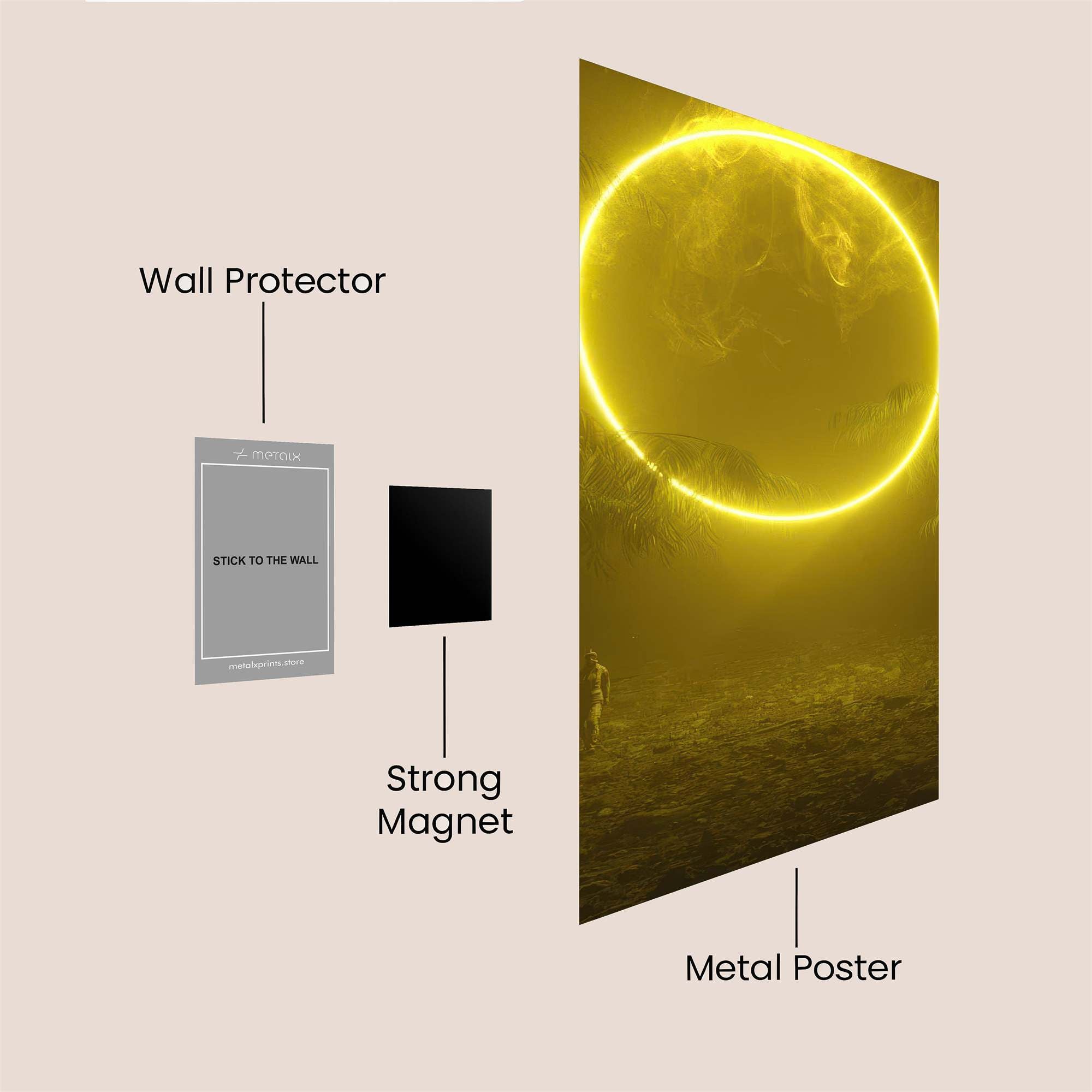 Mega Melancholy Safe Wall Magnetic / M