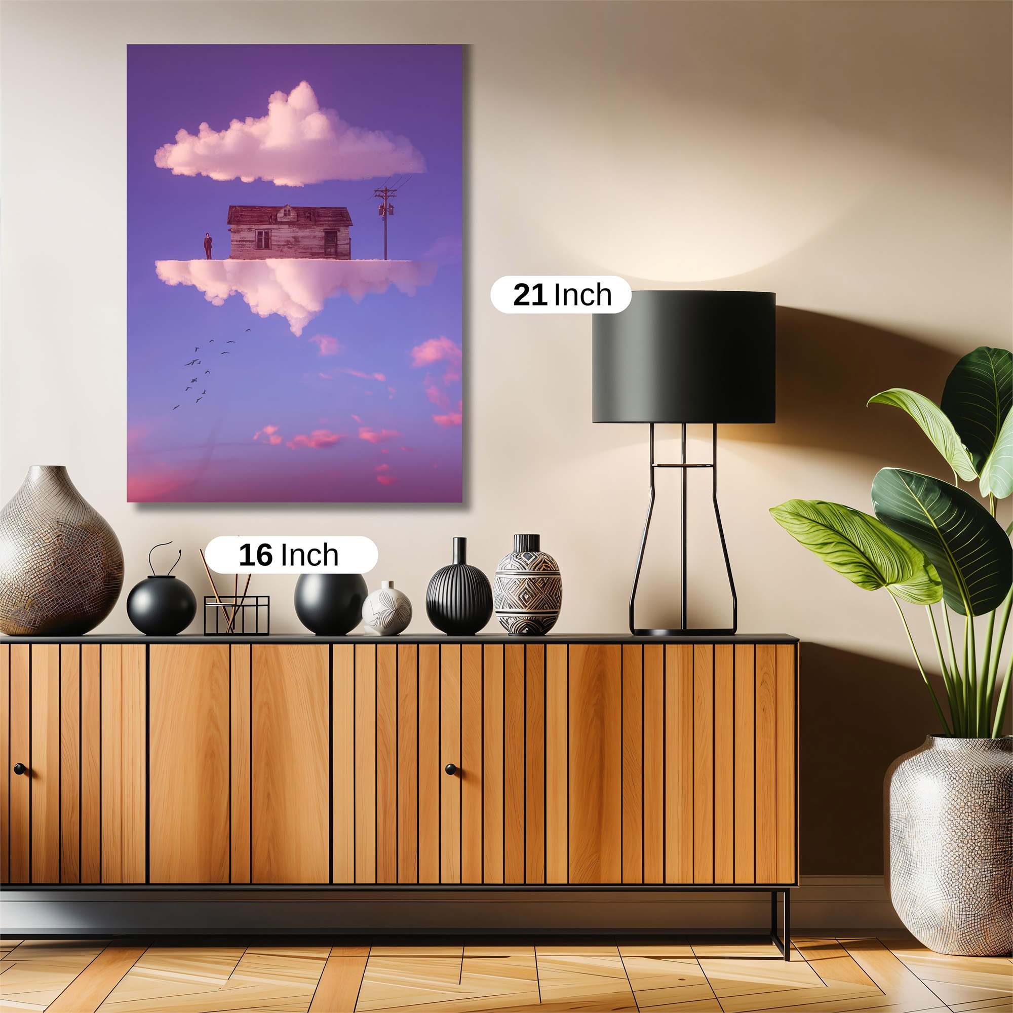 Cloudbound Solitude Safe Wall Magnetic / M