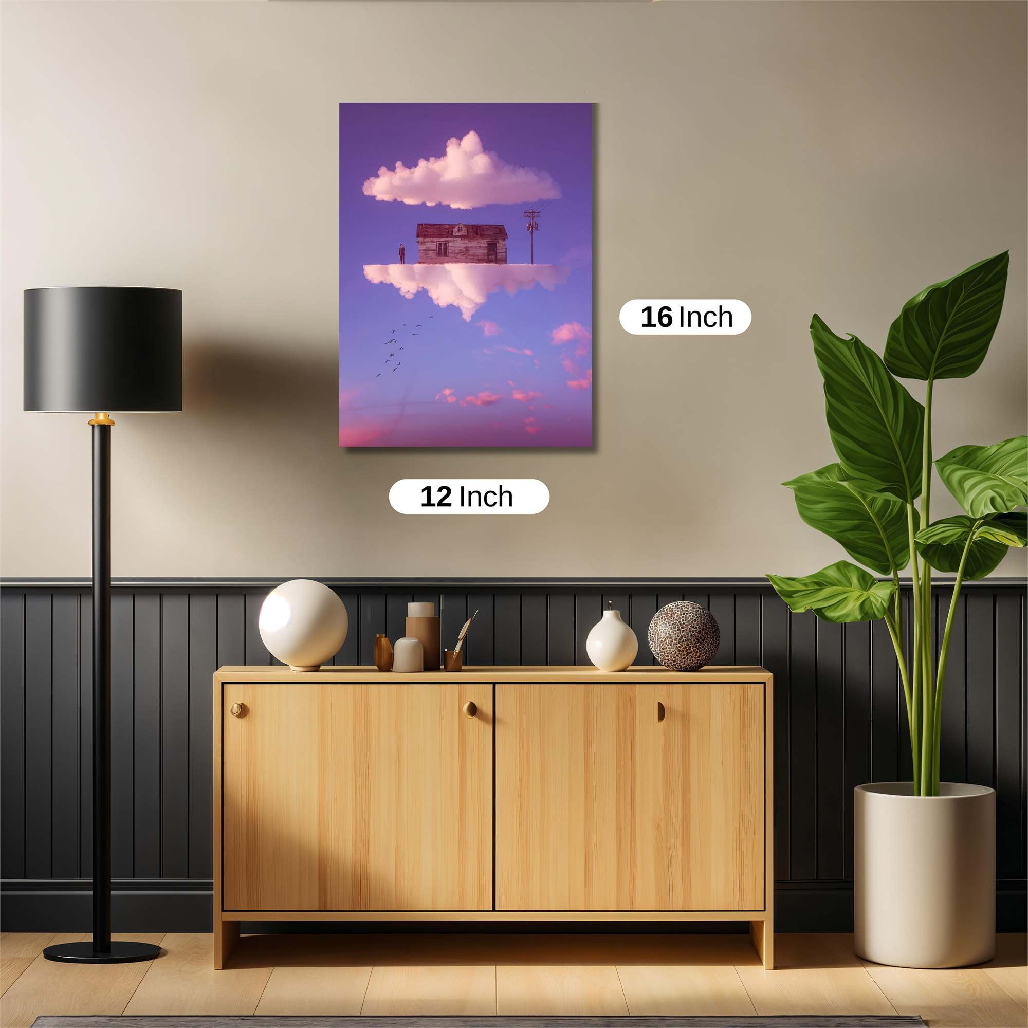 Cloudbound Solitude Safe Wall Magnetic / M