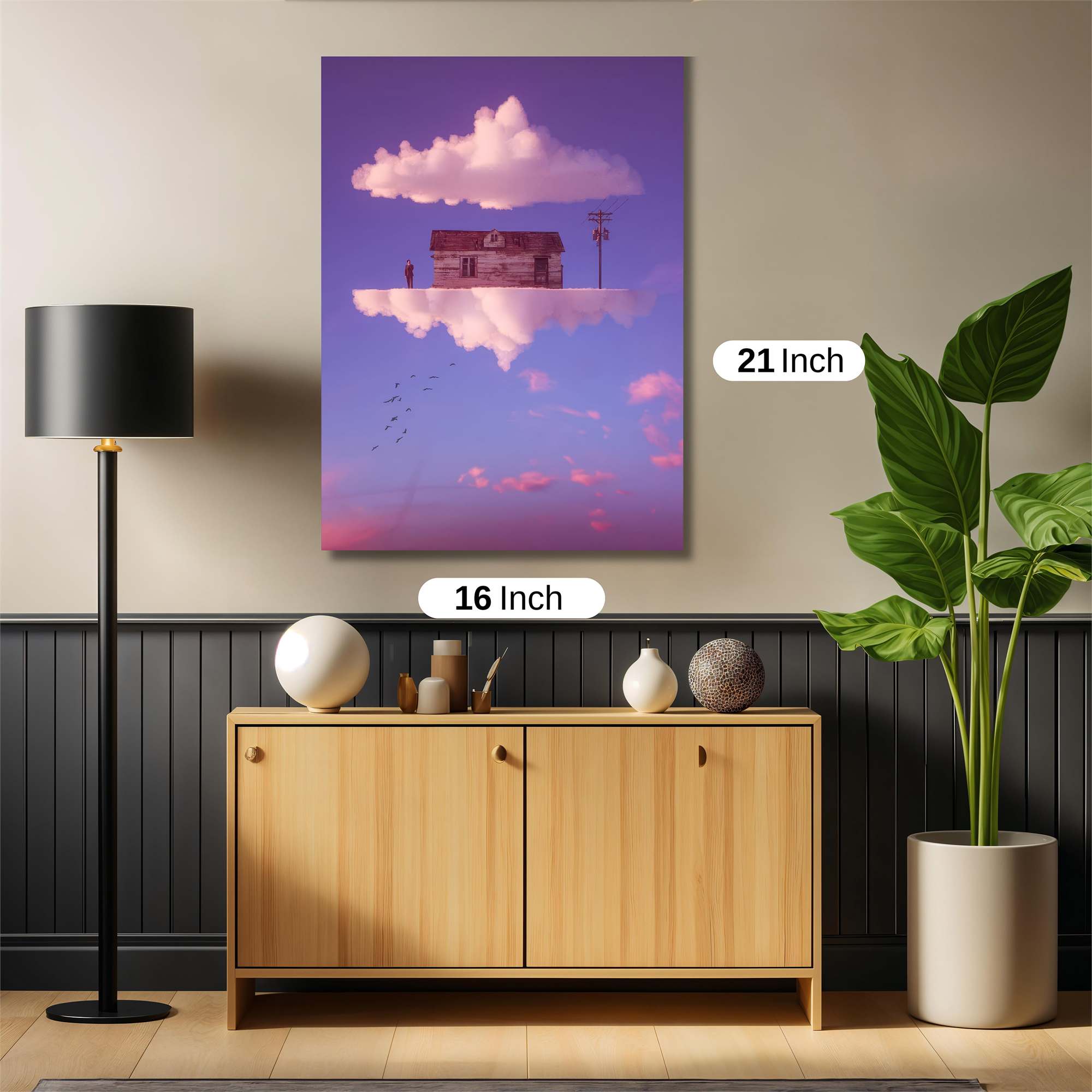 Cloudbound Solitude Safe Wall Magnetic / M