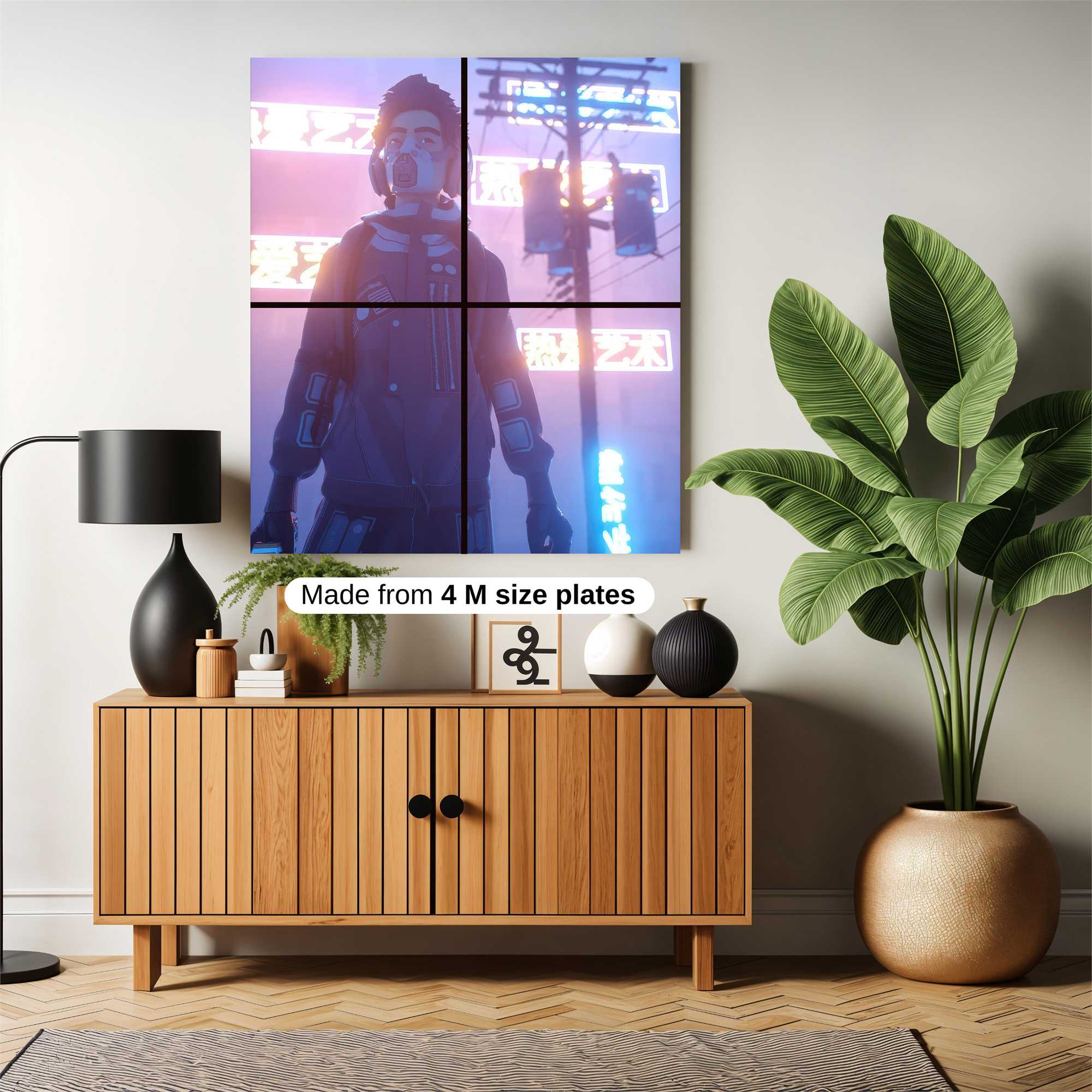 Cyber Nomad Safe Wall Magnetic / M