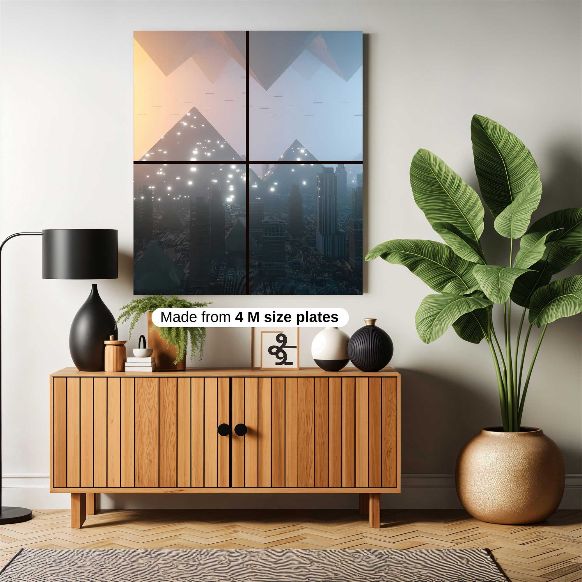 Pyramid Serenity Safe Wall Magnetic / M