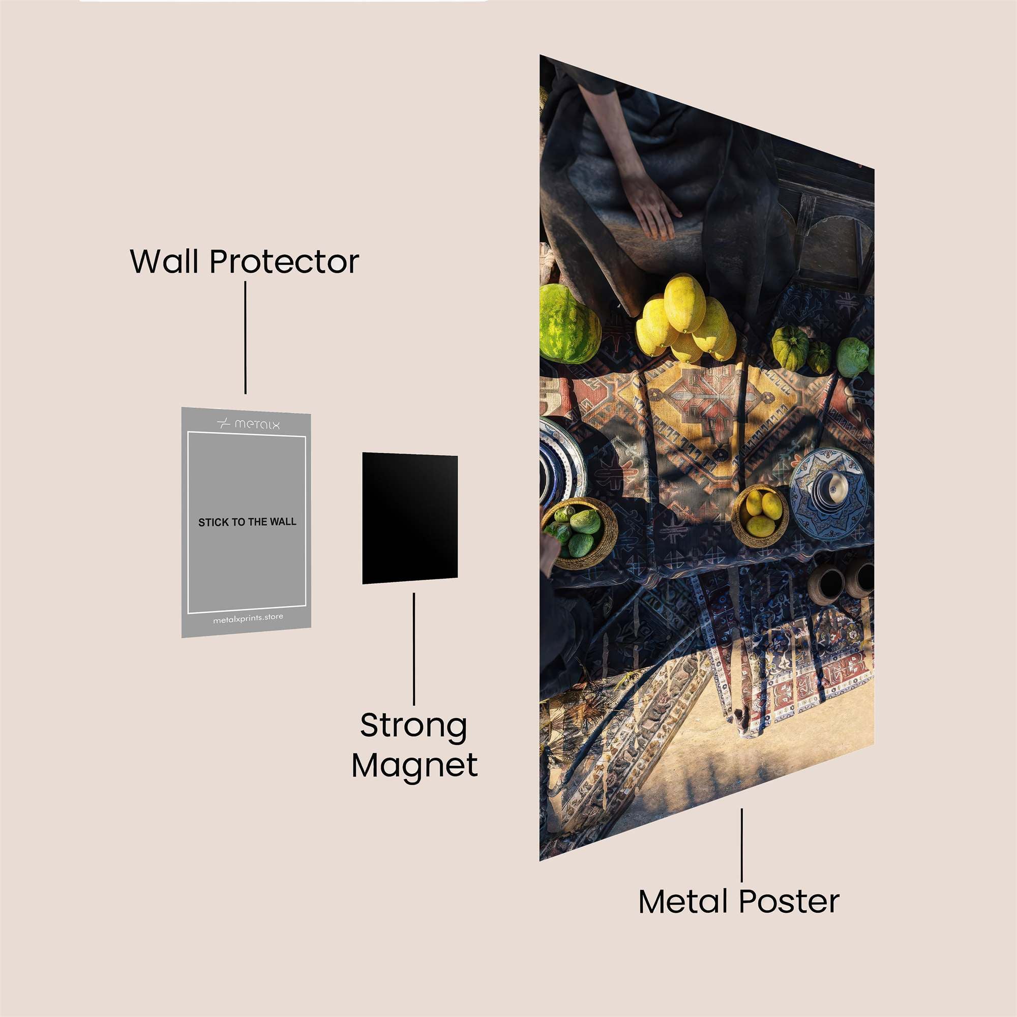 Fruitful Serenity Safe Wall Magnetic / M