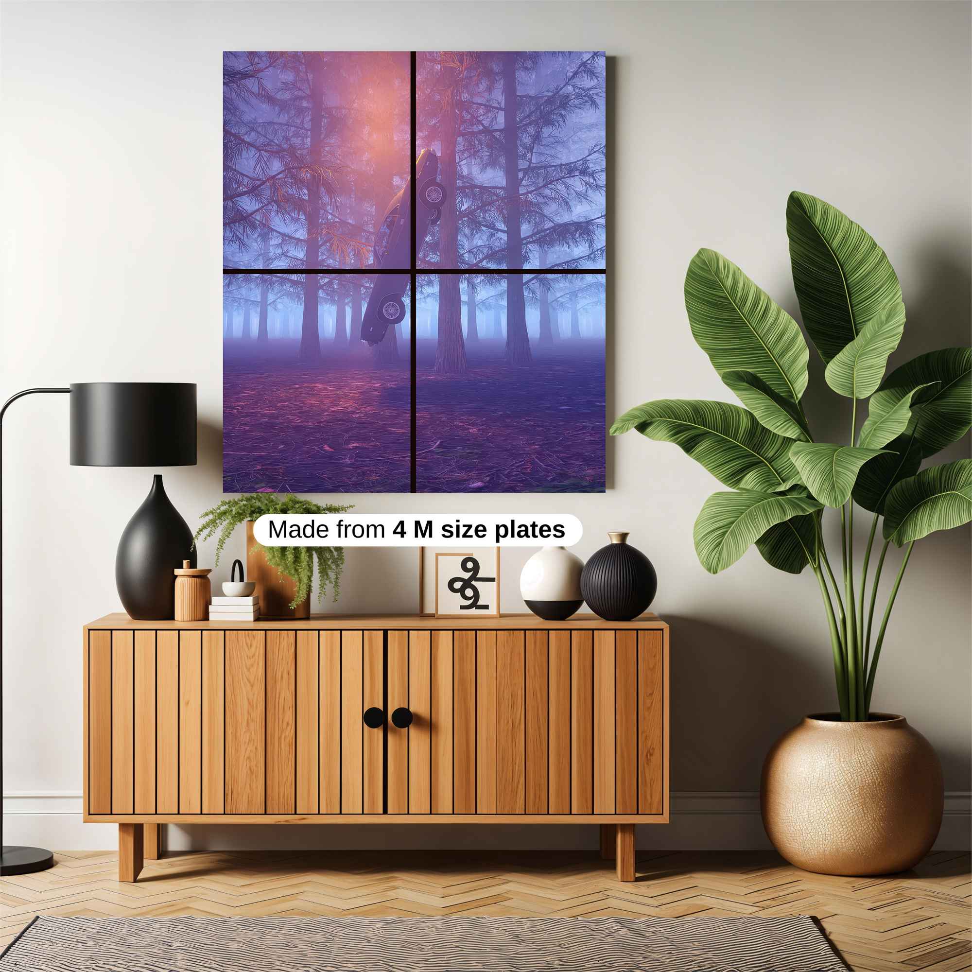 Car Enigma Safe Wall Magnetic / M