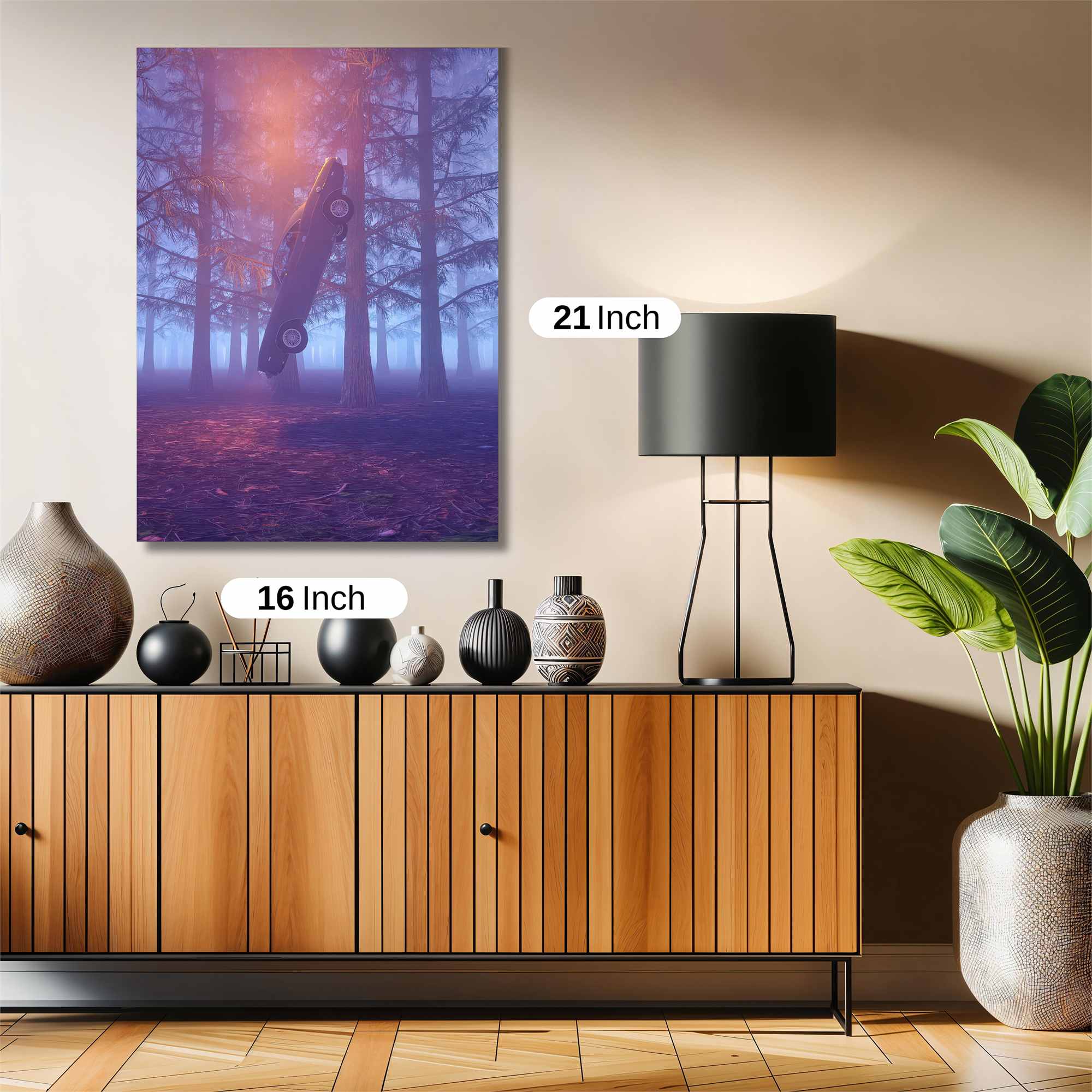 Car Enigma Safe Wall Magnetic / M