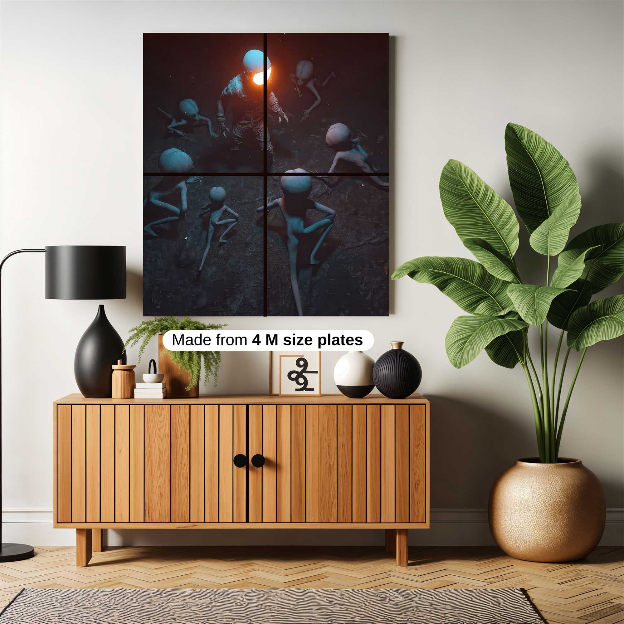 Alien Enigma Safe Wall Magnetic / M