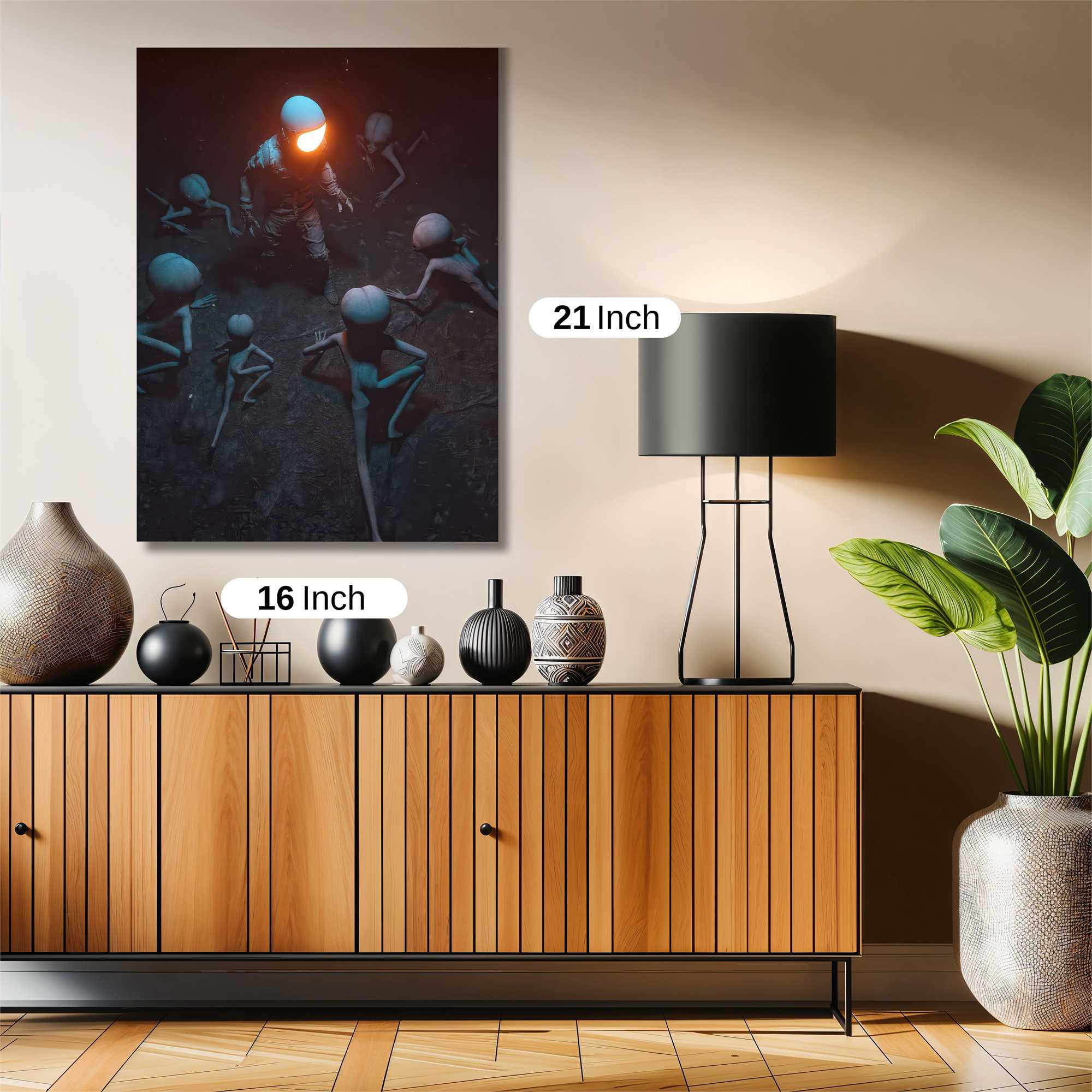 Alien Enigma Safe Wall Magnetic / M