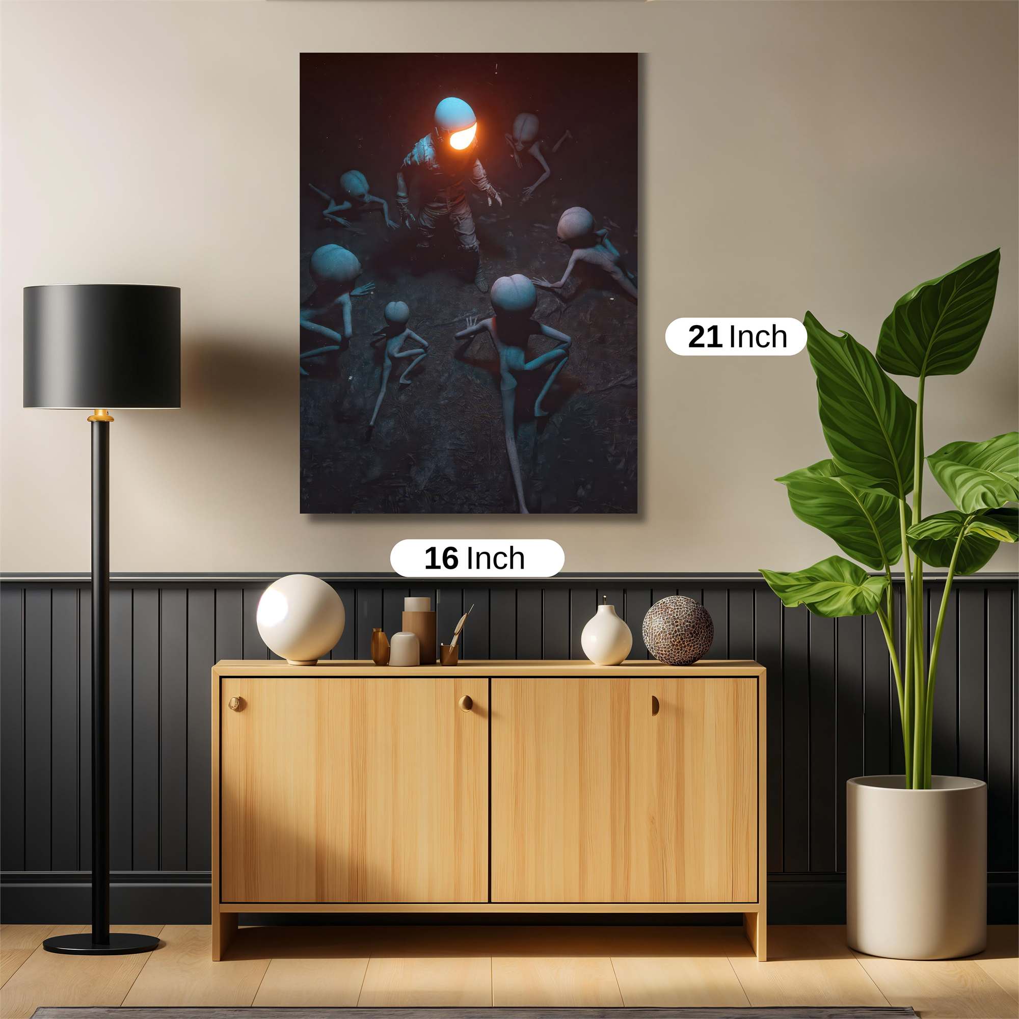 Alien Enigma Safe Wall Magnetic / M