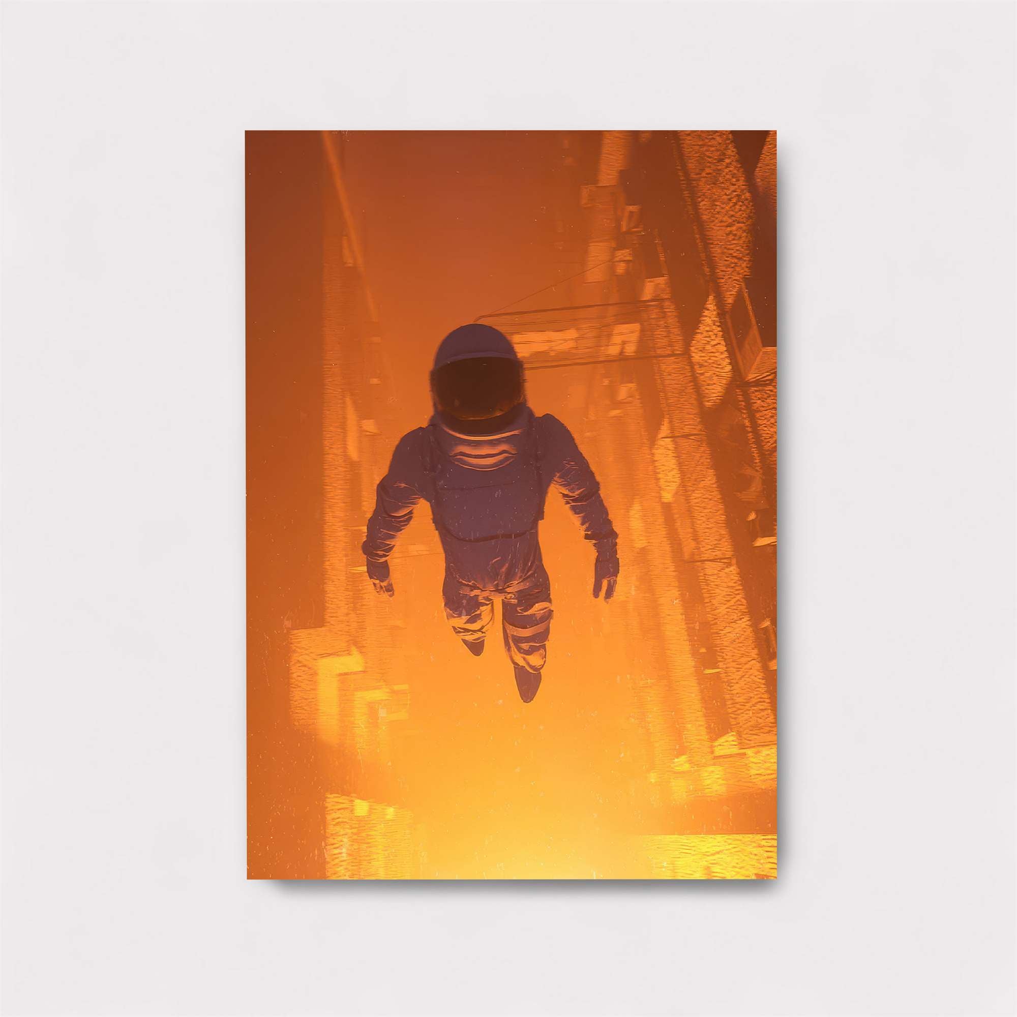 Astronaut Enigma Safe Wall Magnetic / M