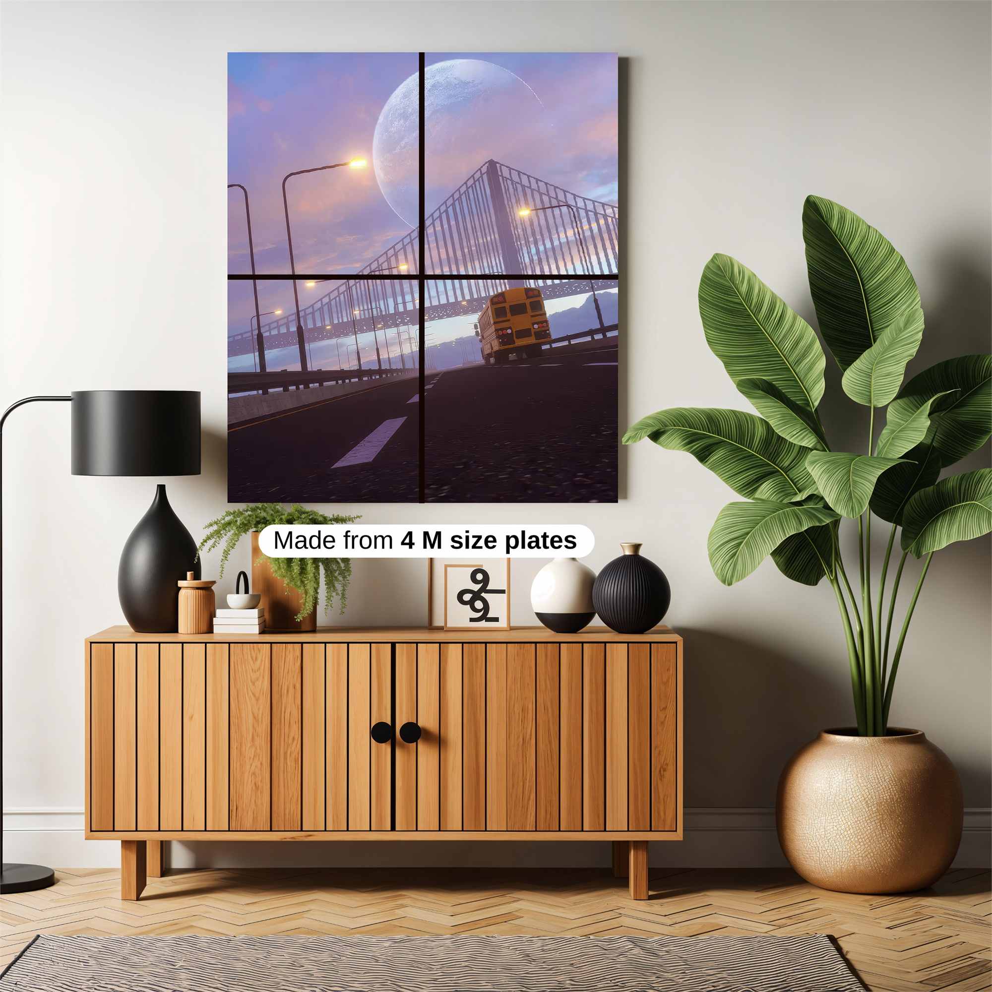 Moonlit Journey Safe Wall Magnetic / M