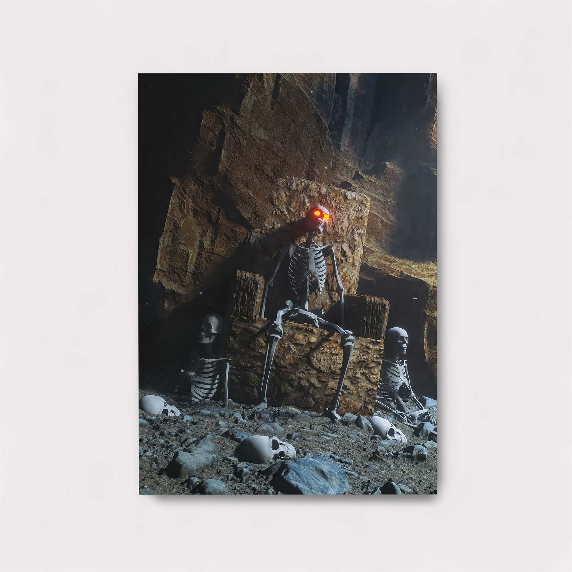Skeleton Sentinel Safe Wall Magnetic / M