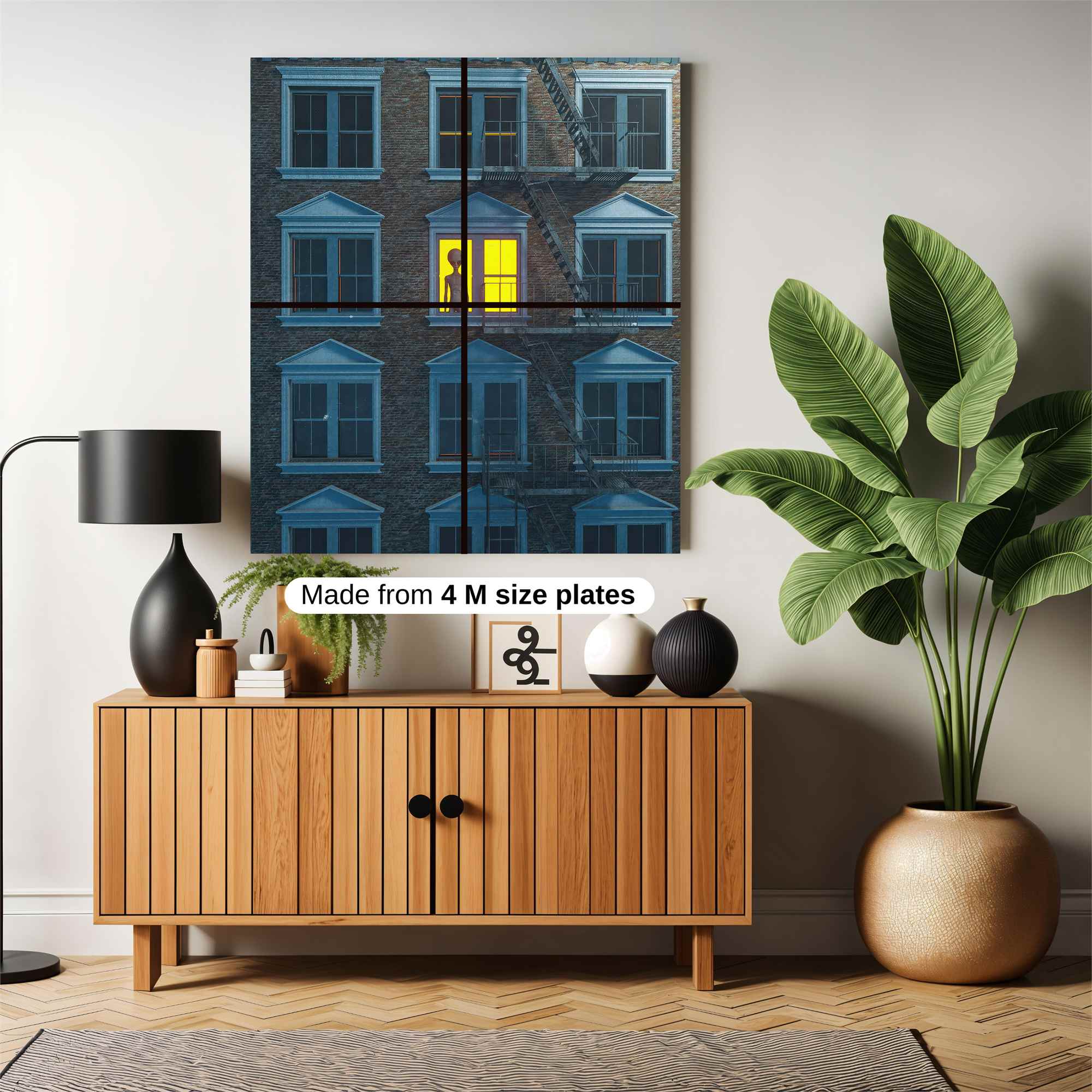 Alien Gaze Safe Wall Magnetic / M