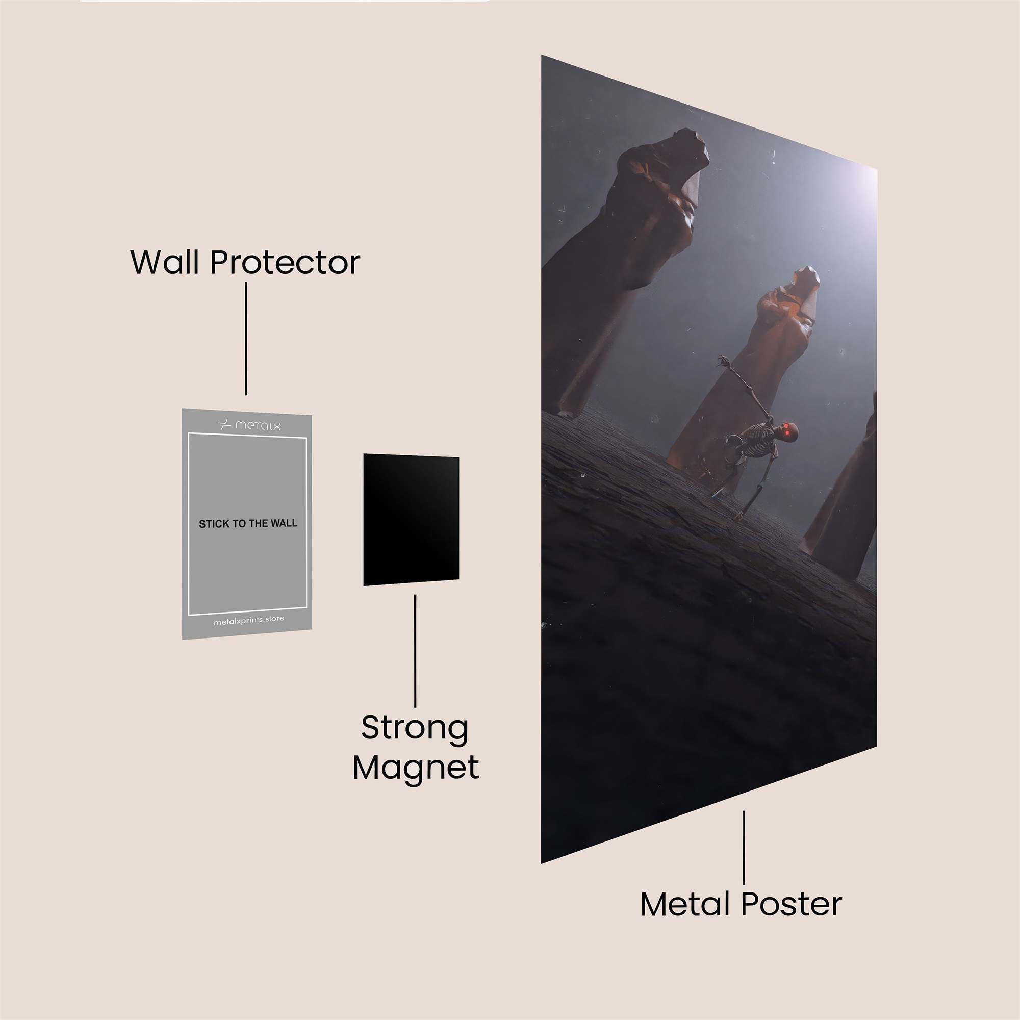 Silent Guardians Safe Wall Magnetic / M