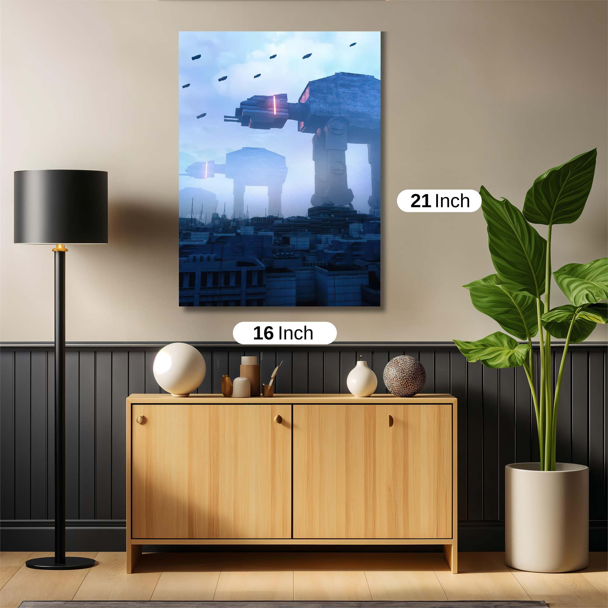 AT-AT Invasion Safe Wall Magnetic / M