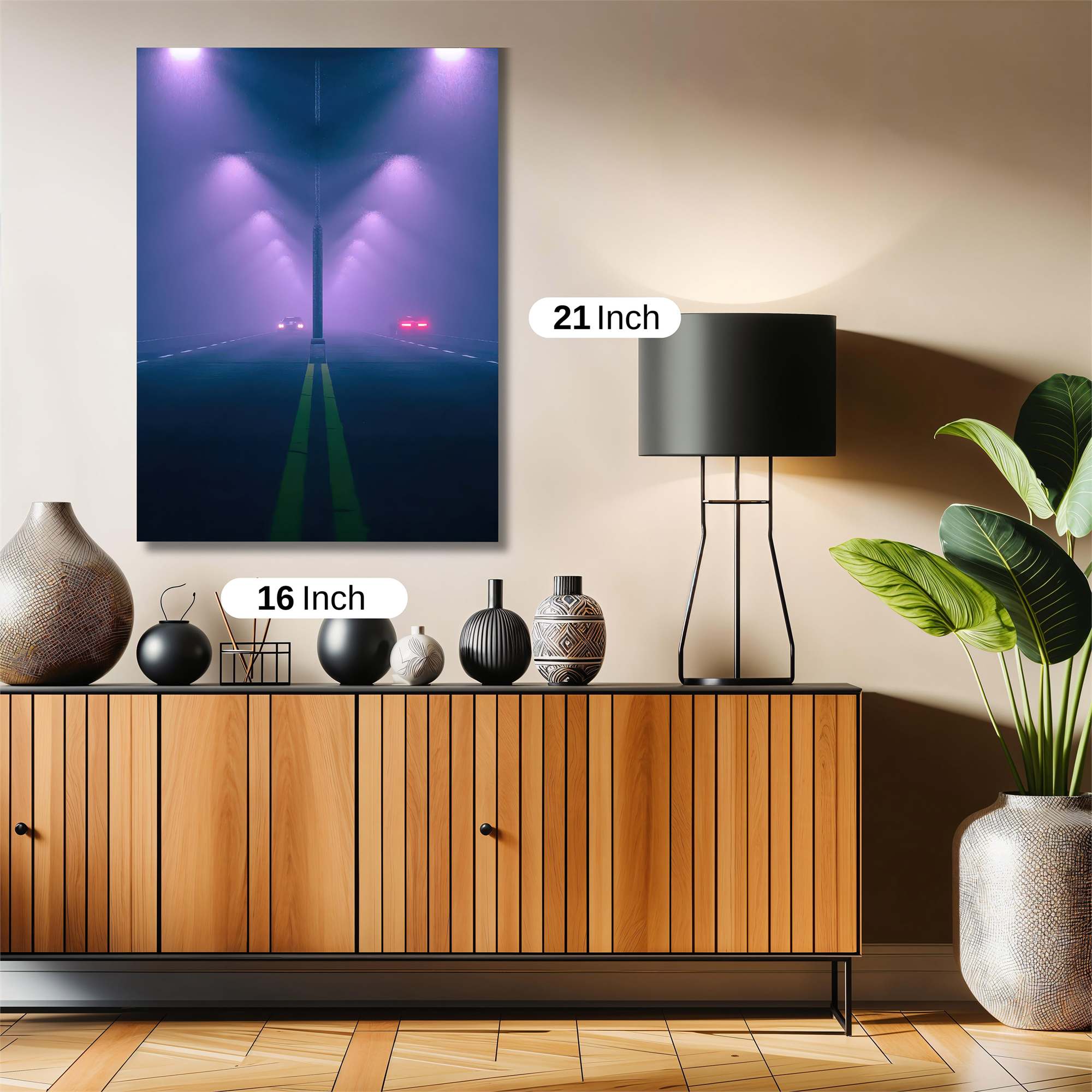 Foggy Journey Safe Wall Magnetic / M